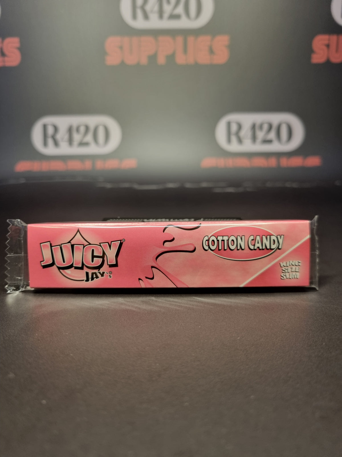 Juicy Jay's Kingsize Slim Gearomatiseerde Skins - Suikerspin