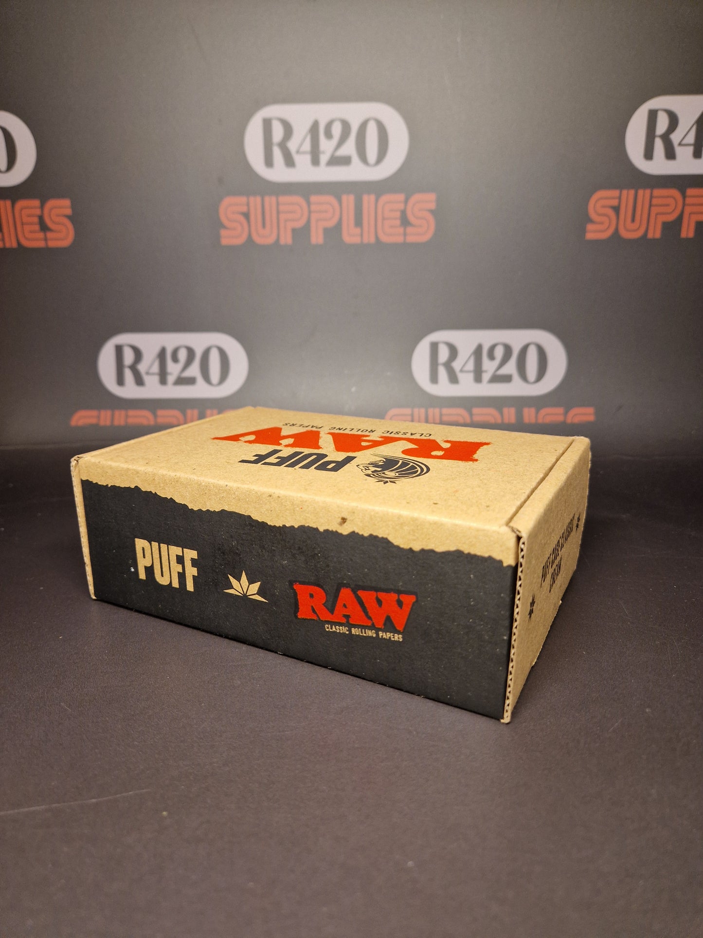 RAW x Puff Life Classic Case - Beige