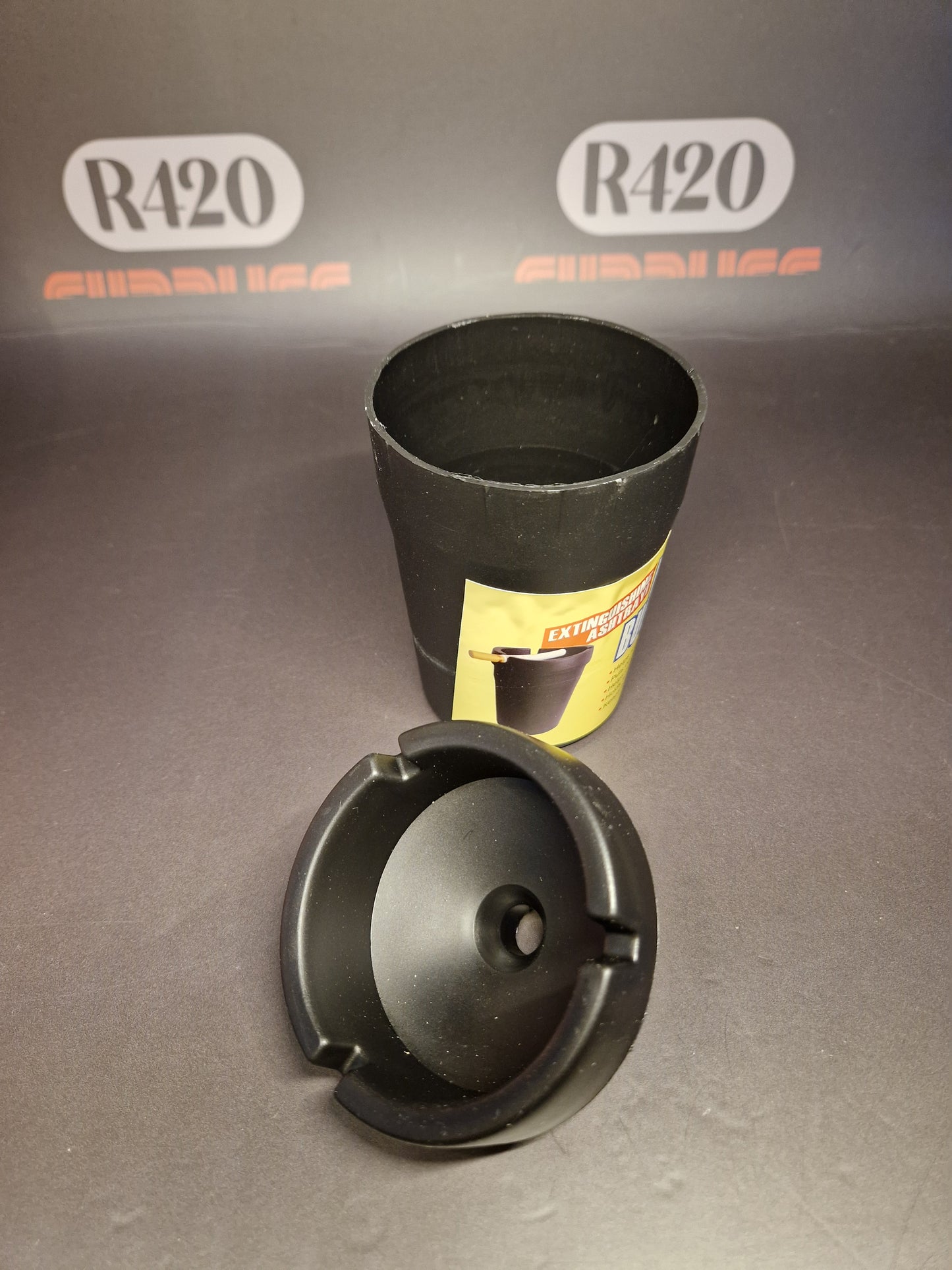 Butt Bucket Ashtray - Black