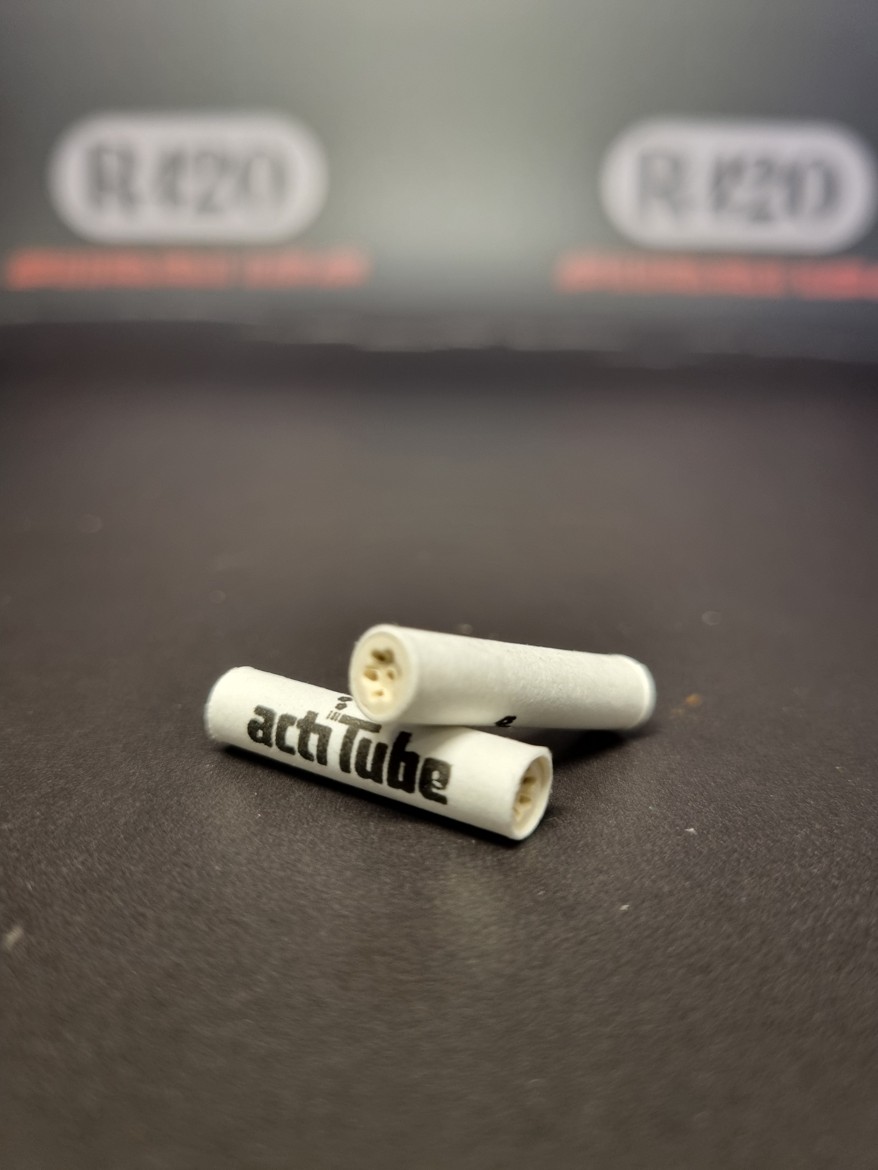 actiTube Charcoal Filters - 50 Pack - 6mm Extra Slim