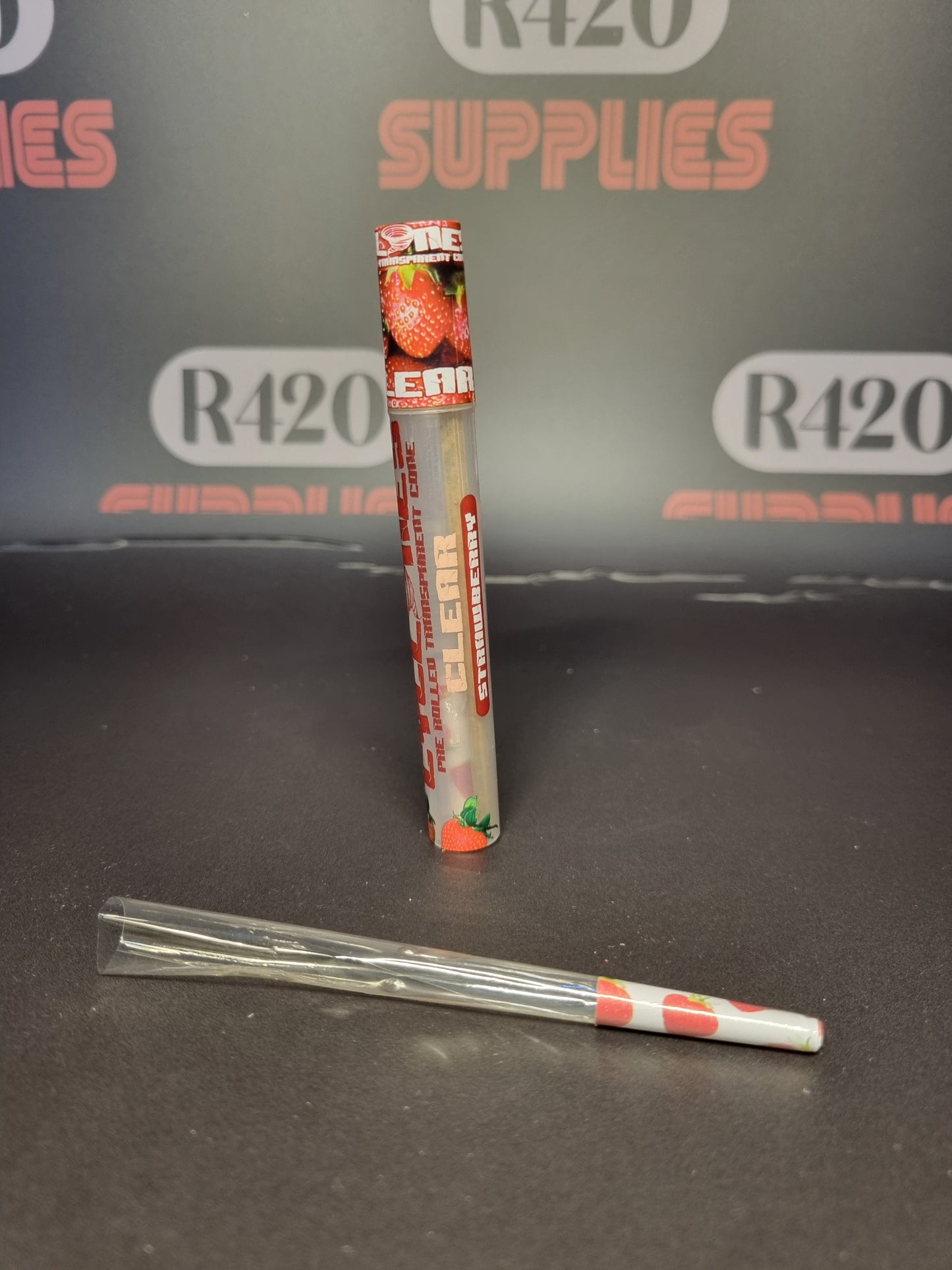 Cyclonen Clear Cones - Aardbei