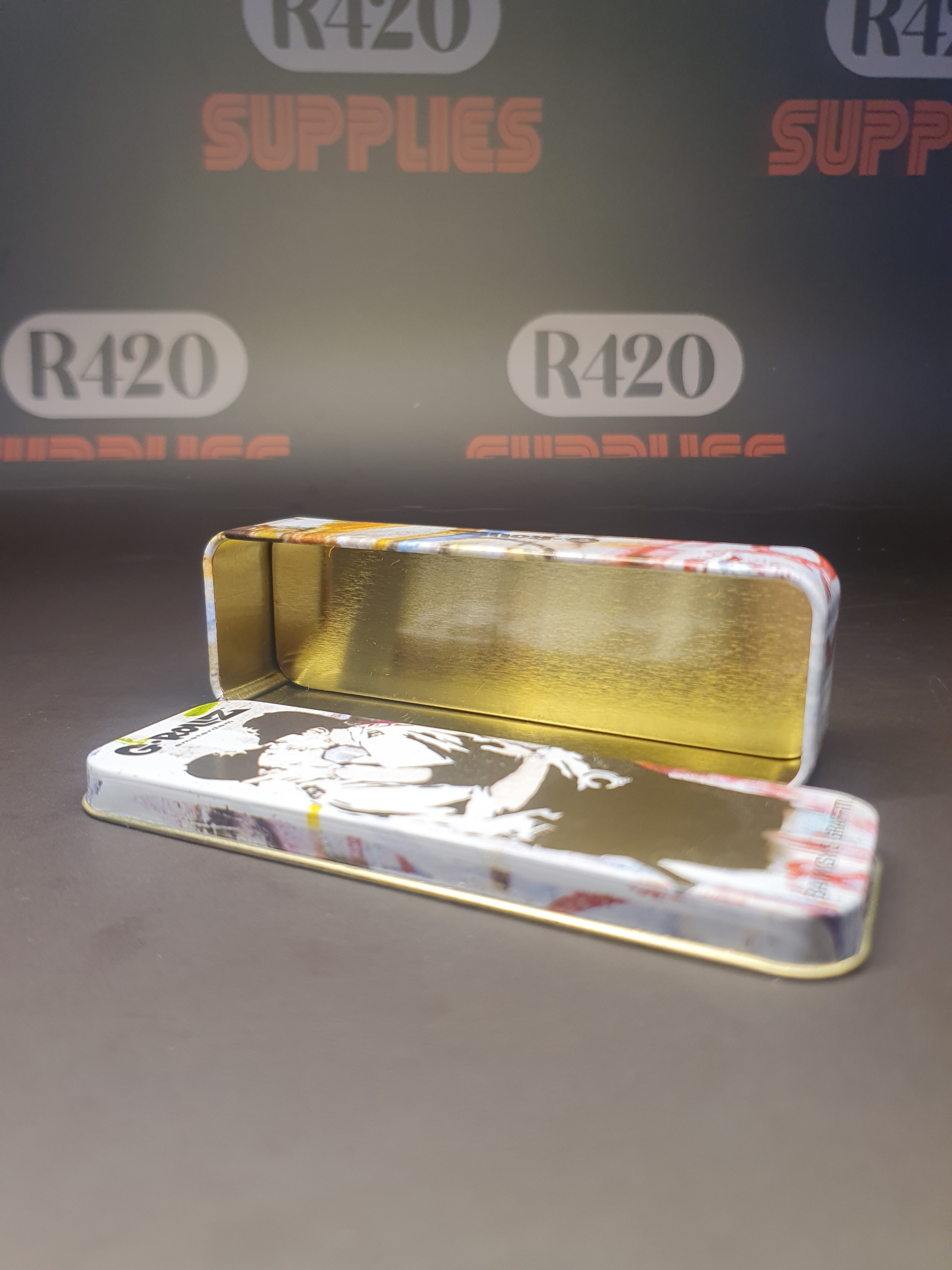 Banksy Design Metal Storage Tin