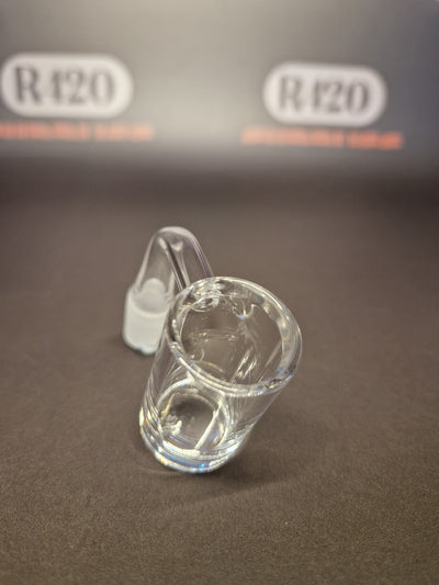 Quartz Banger - 14mm / 90° Male Fitting - Flat Bottom Bucket