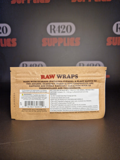 RAW Guarana Wraps - Original