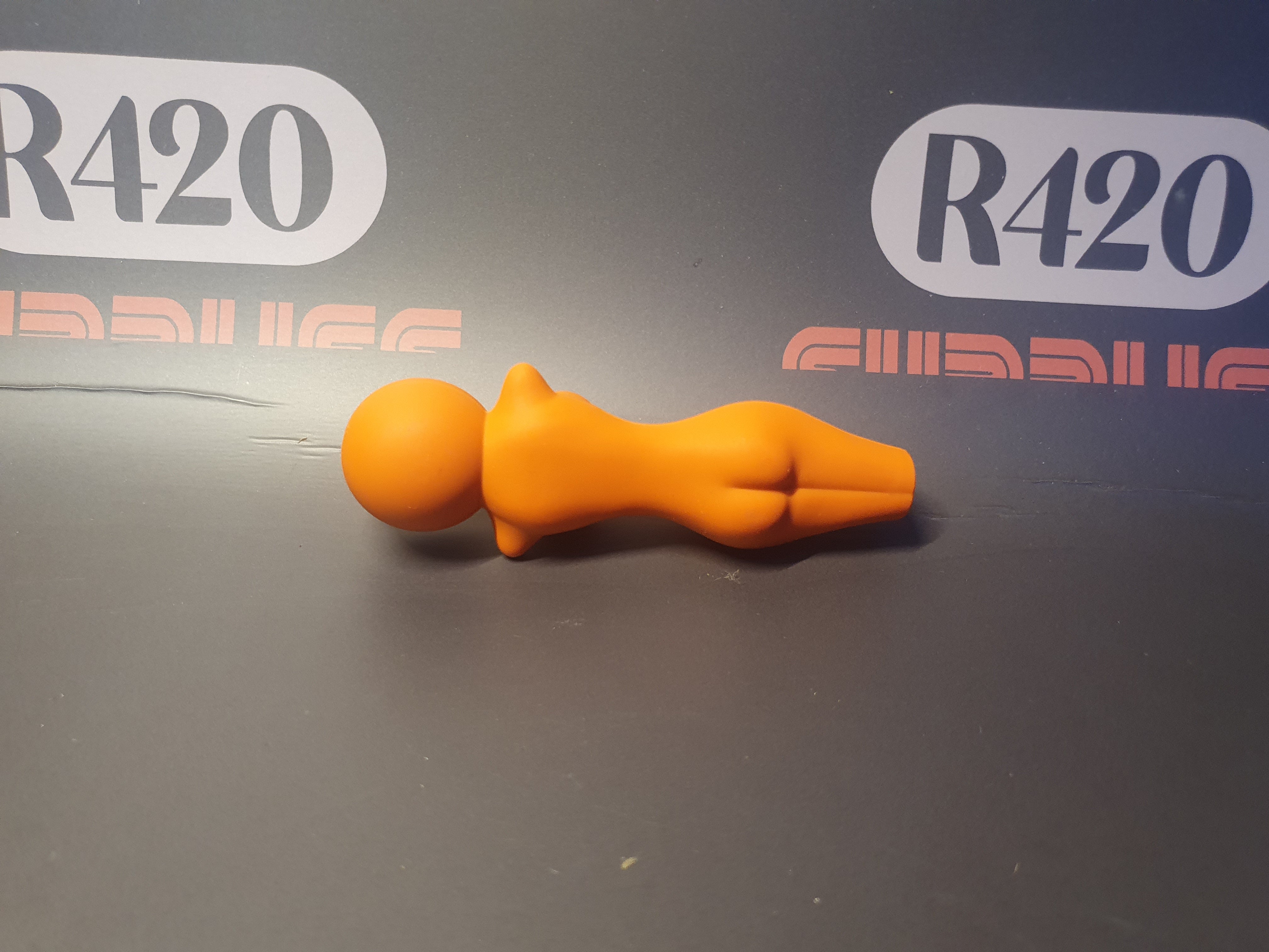 Naked Lady Silicone Pipe - 12cm