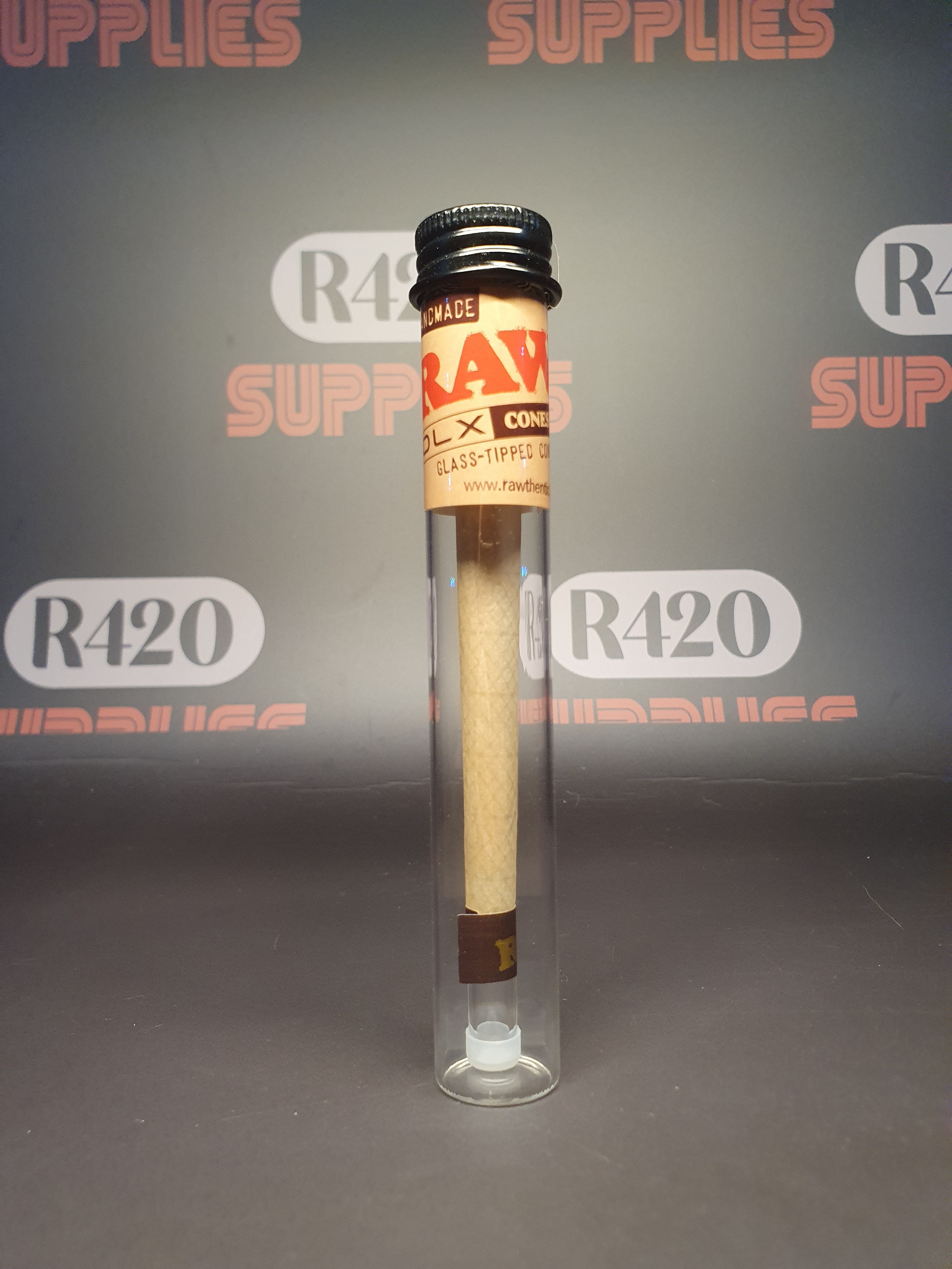 RAW DLX Glass Tipped Cones