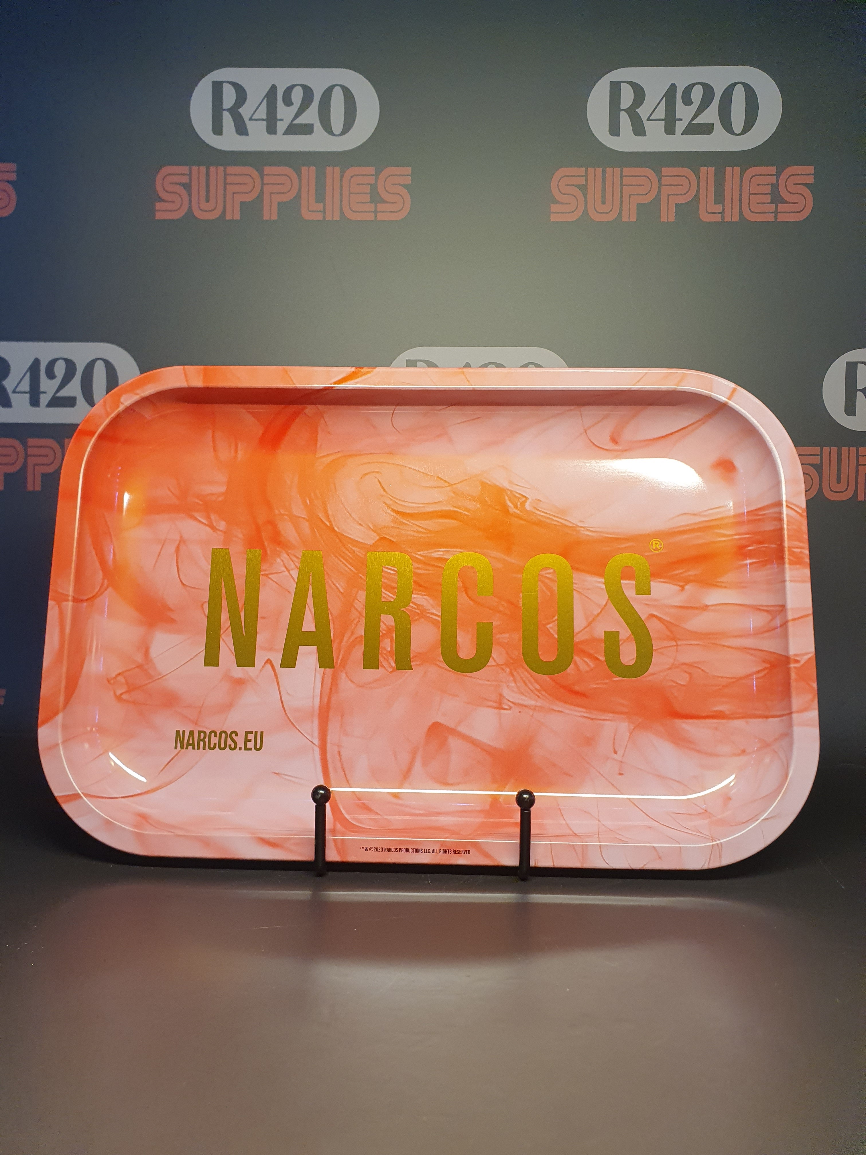 Narcos Metal Rolling Tray
