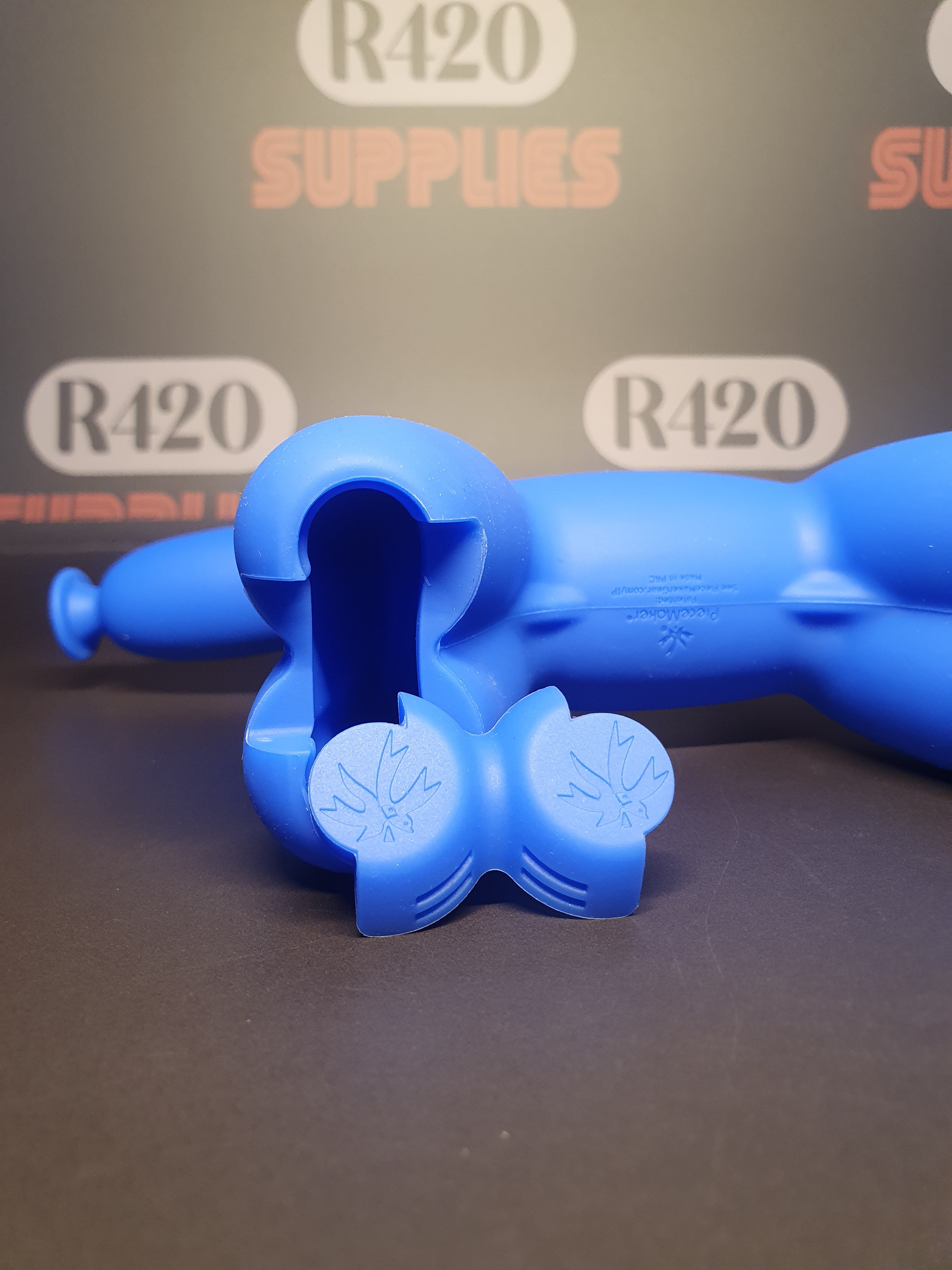 PieceMaker "K9" Silicone Water Pipe - Blue