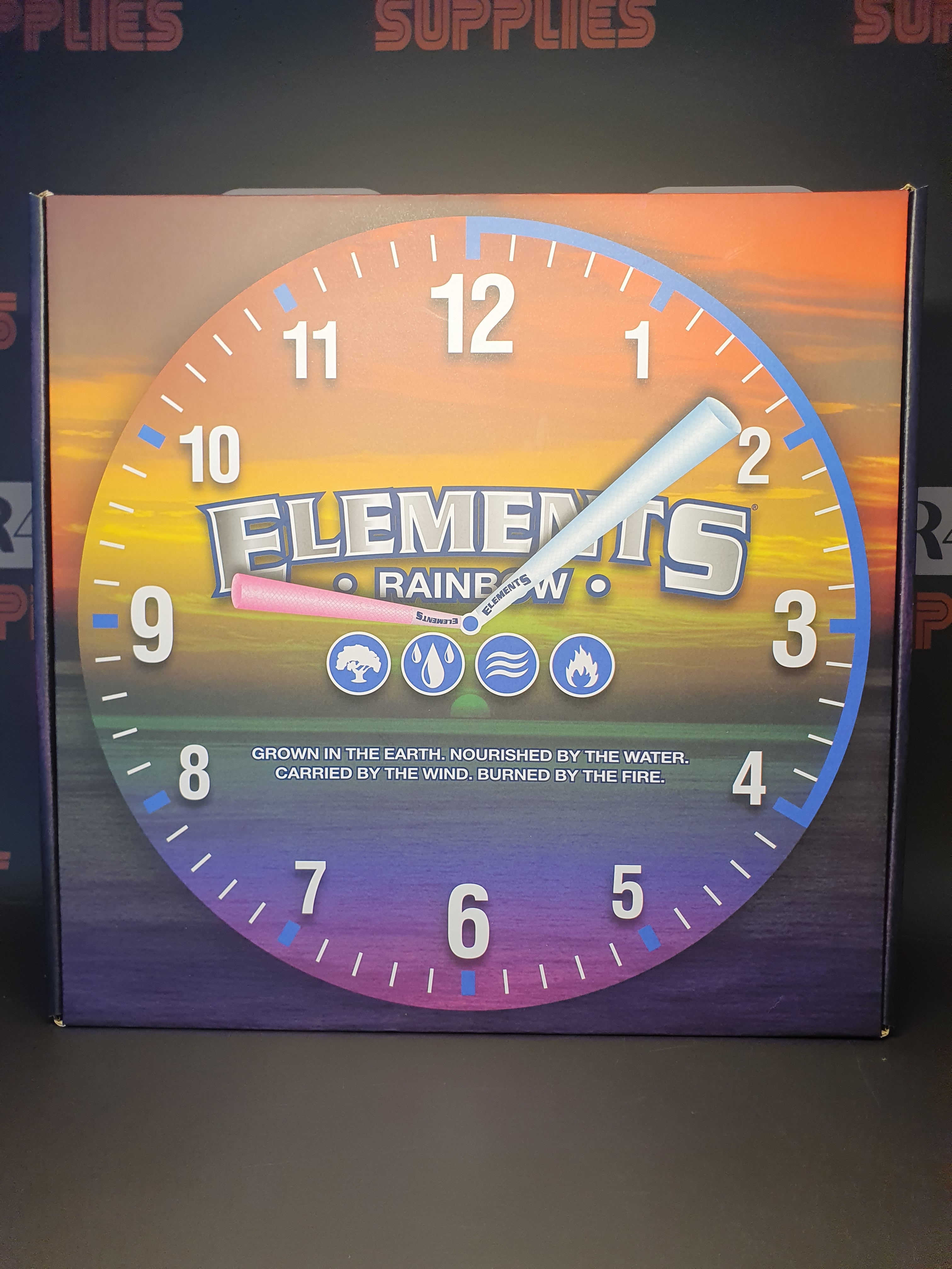 Elements Rainbow Wall Clock