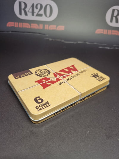 RAW 6 kegelvormige blikken doos