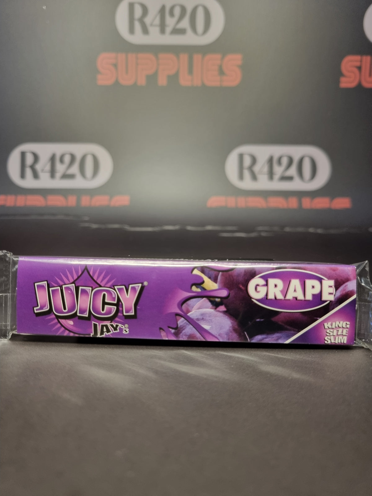 Juicy Jay's Kingsize Slim Gearomatiseerde Skins - Druif