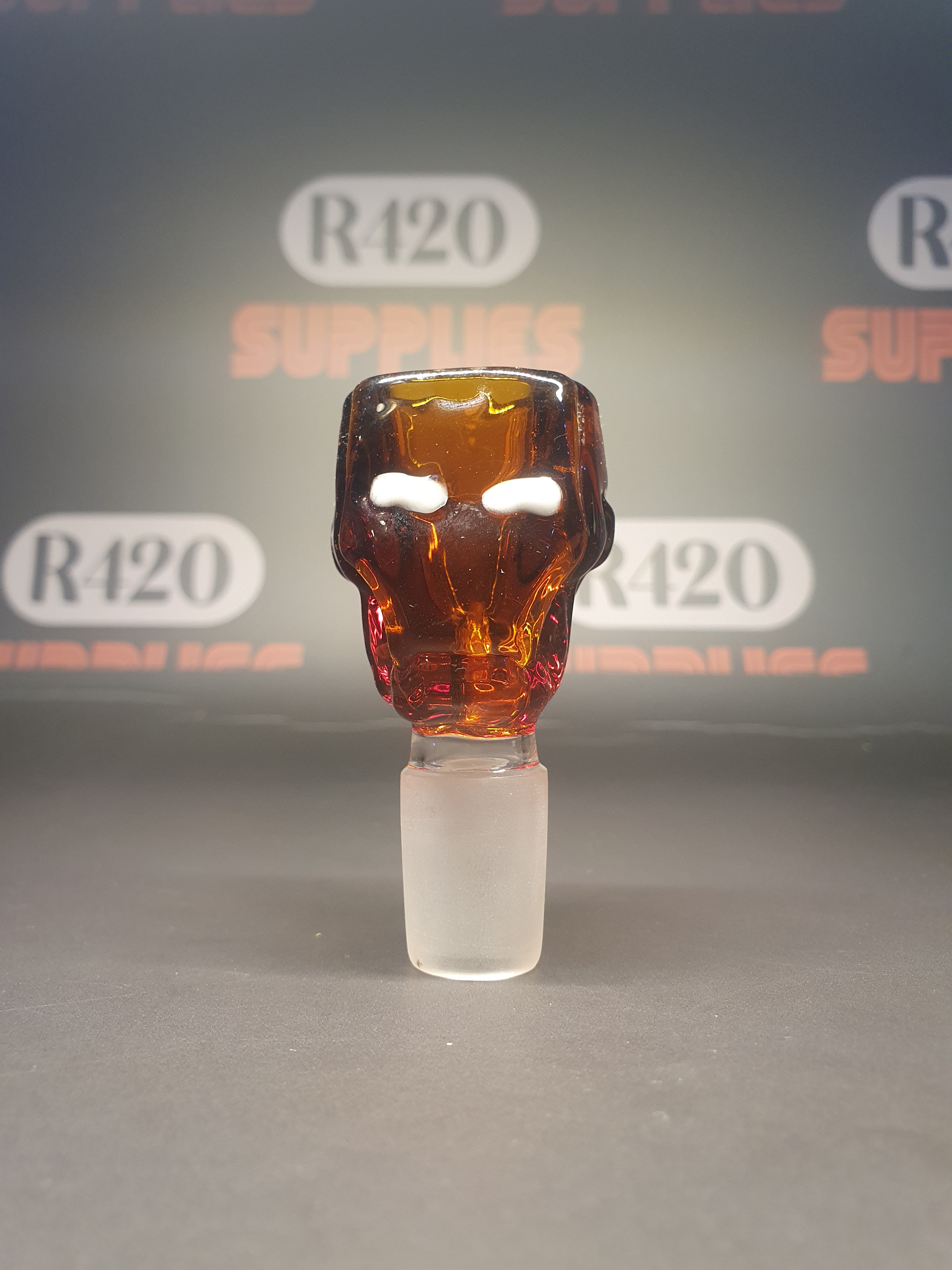 Iron Man Amber Bowl - 18mm Male