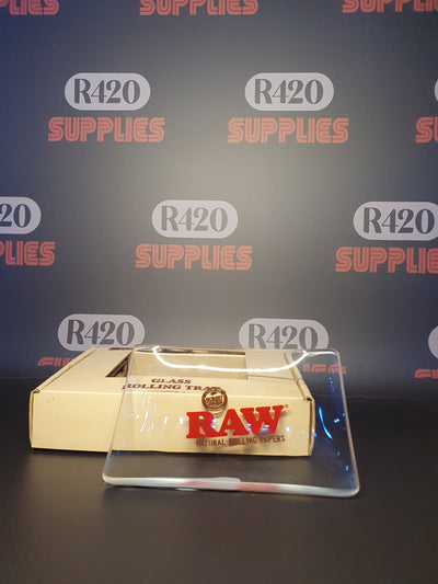 RAW Glass Mini Rolling Tray