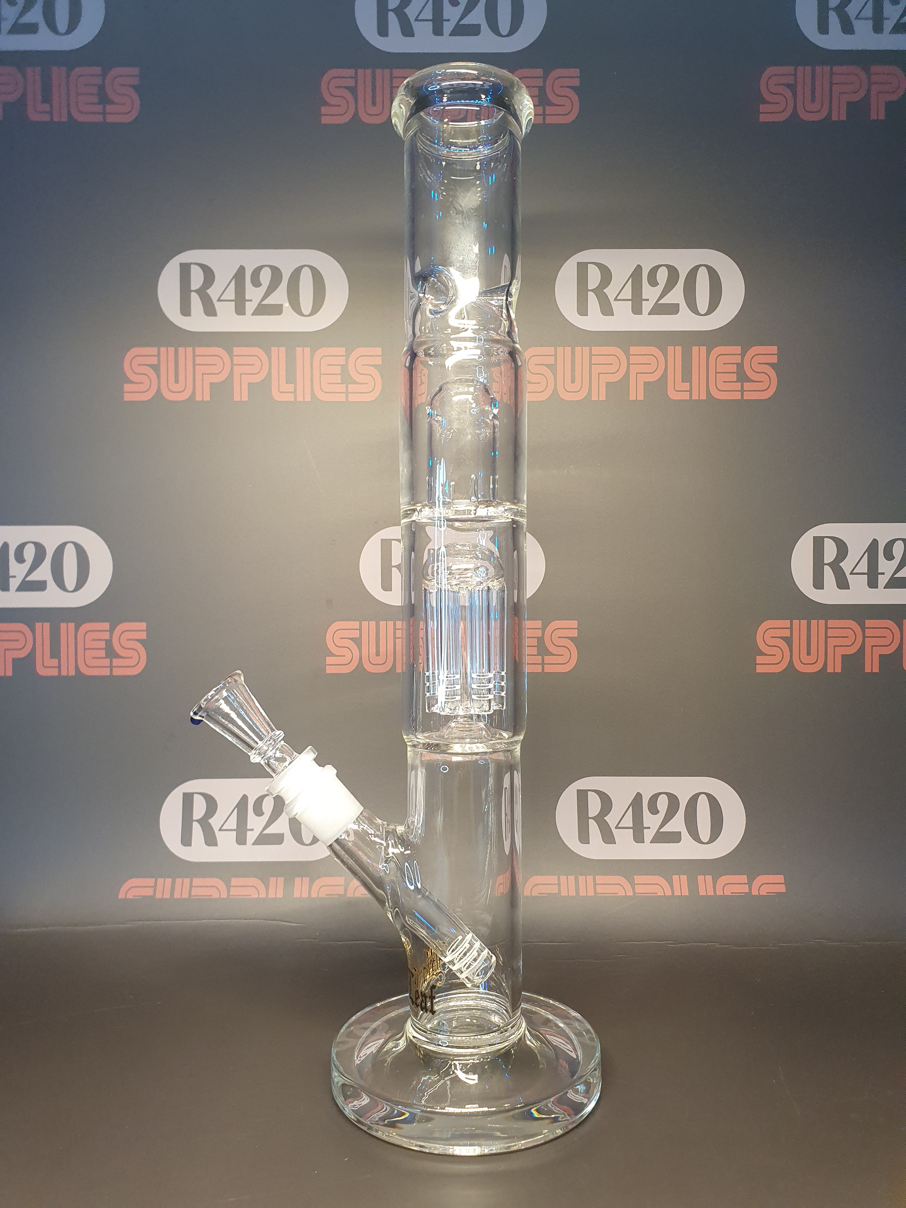 Black Leaf - Ice Bong - H380mm (Clear)