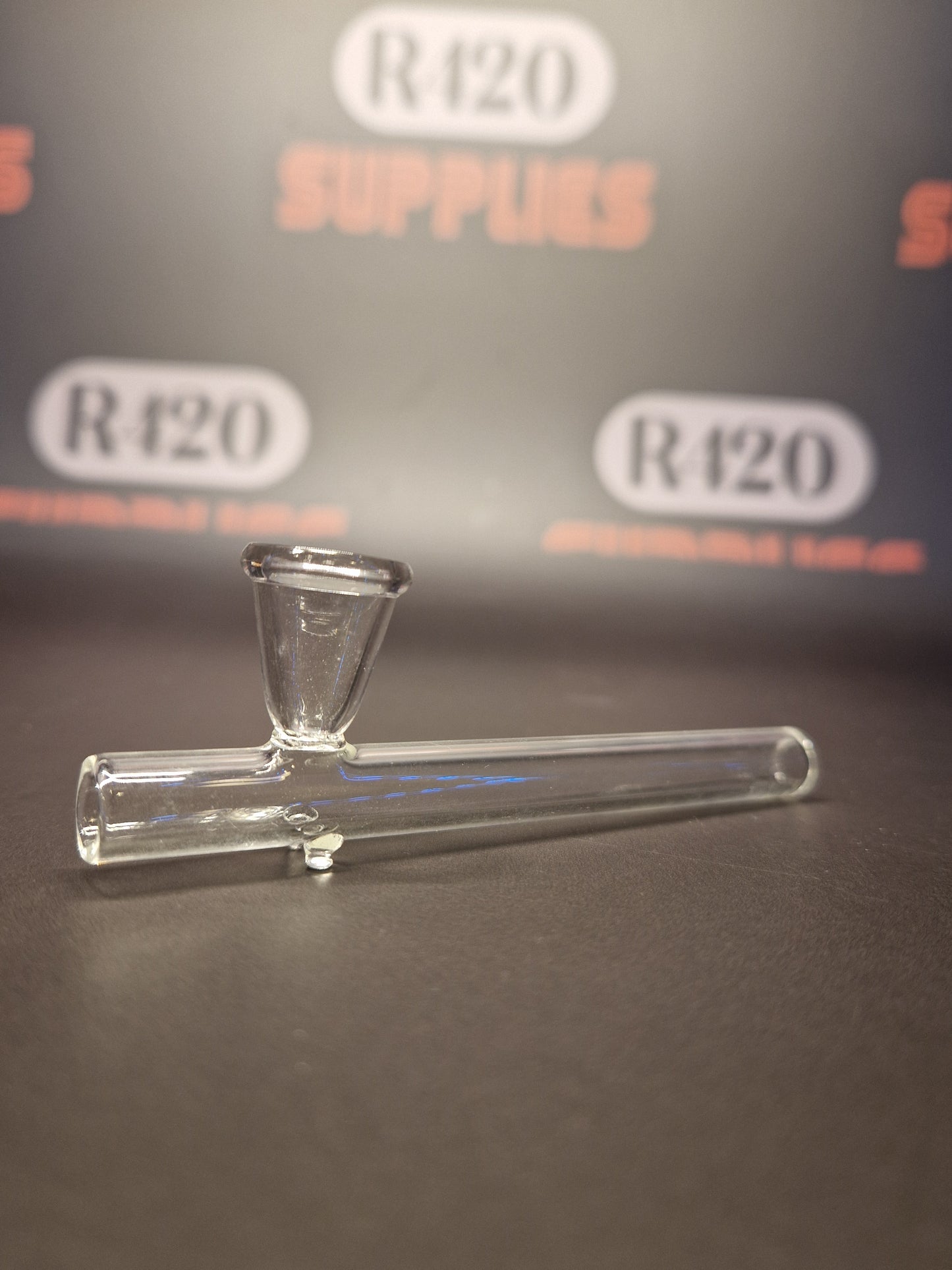 Glazen Shotgun Pijp - 20cm