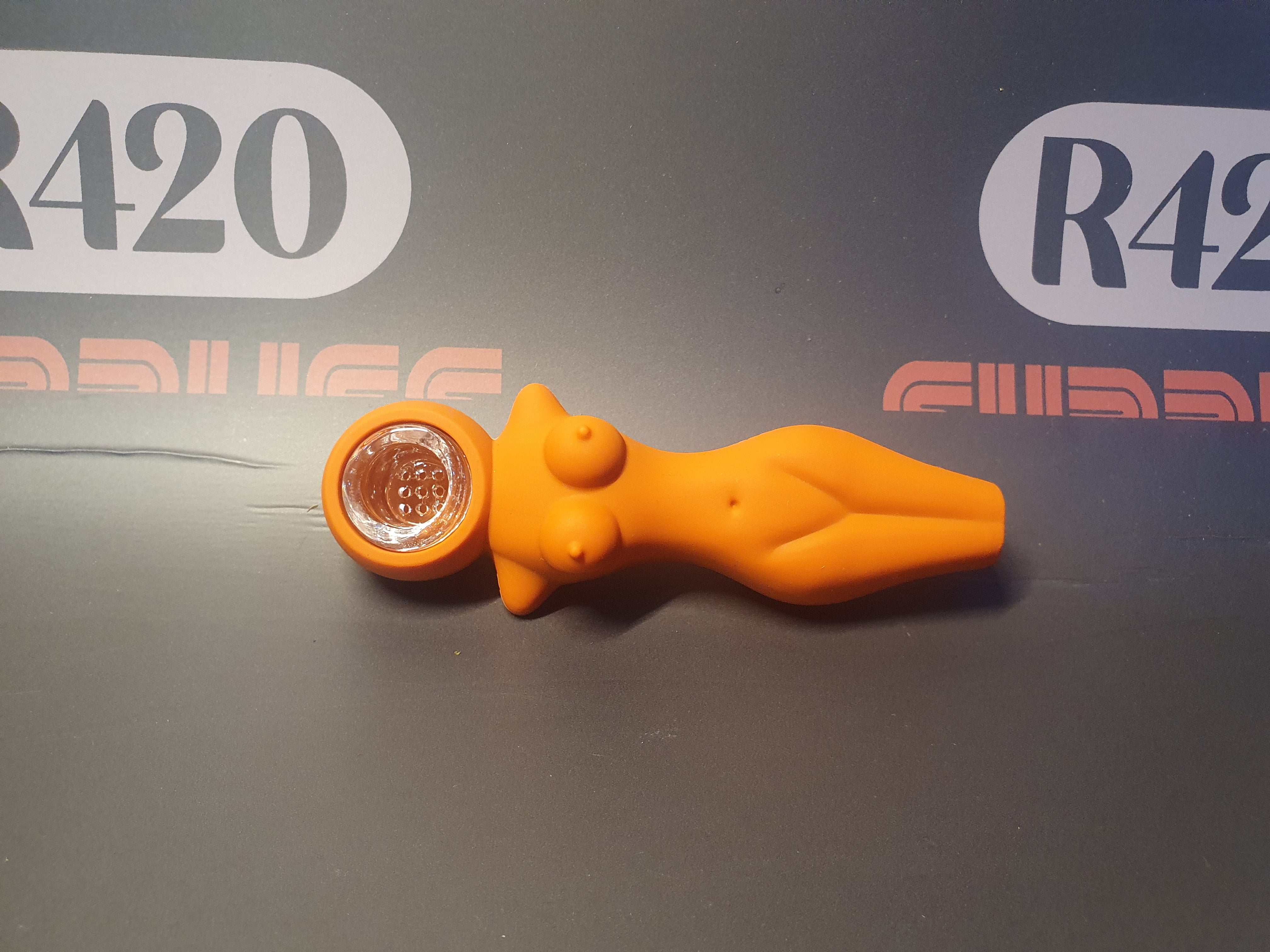 Naked Lady Silicone Pipe - 12cm