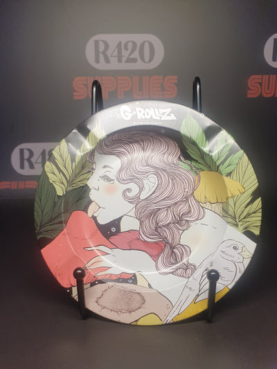 G-Rollz - "Mushroom Lover" Metal Ashtray - 135mm