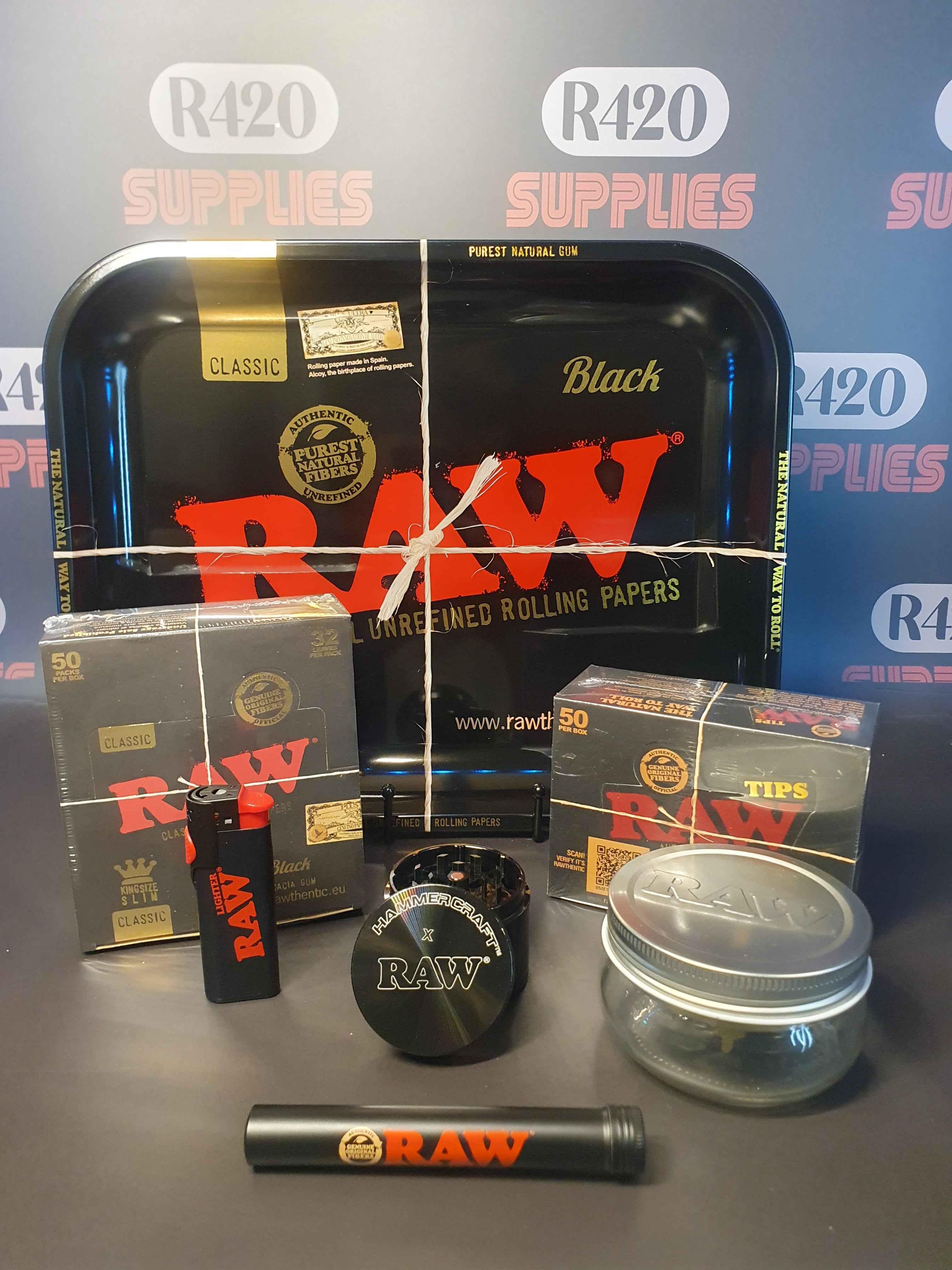 RAW Black Bulk Paper Giftset - Free Postage!