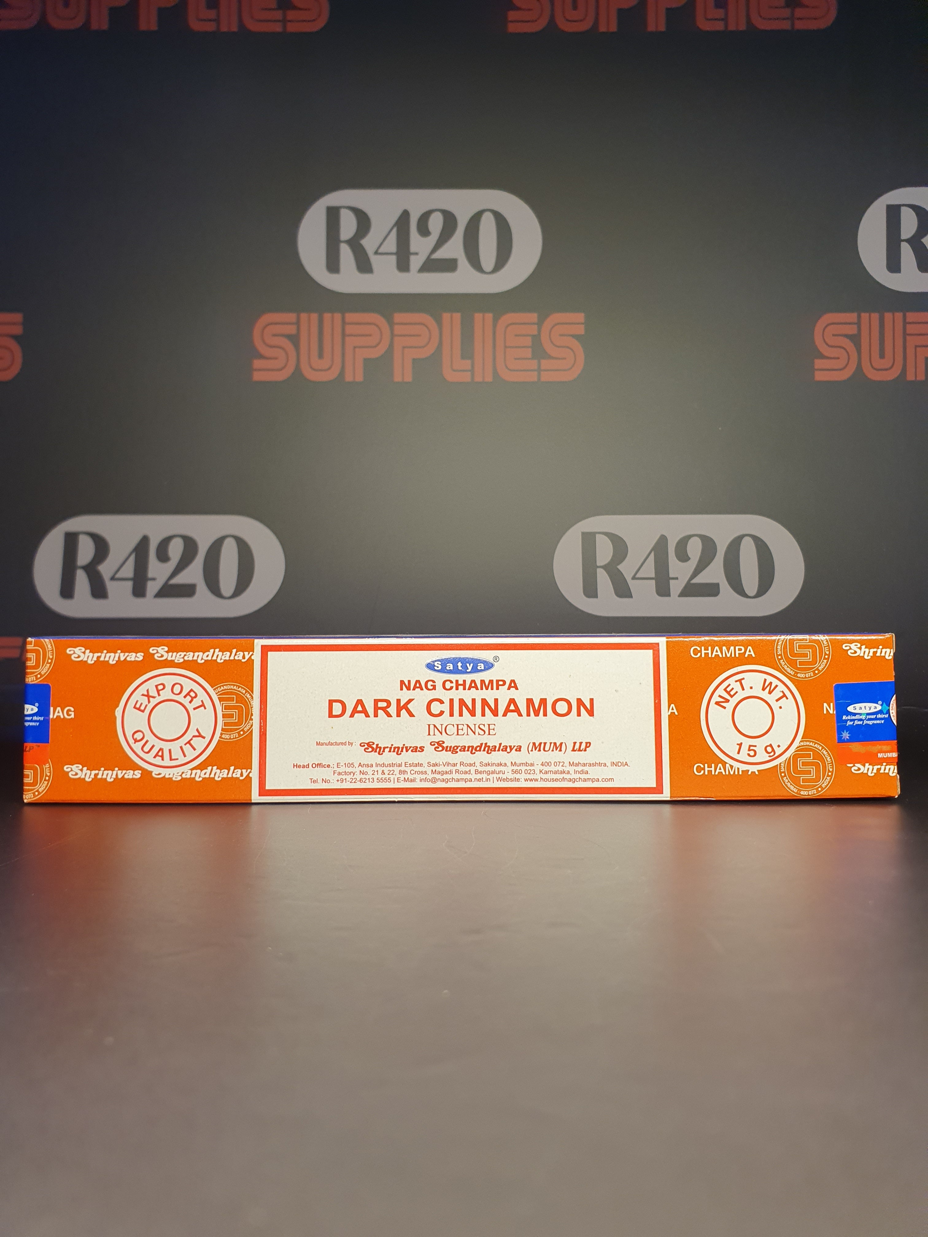 Satya Incense Sticks - Dark Cinnamon