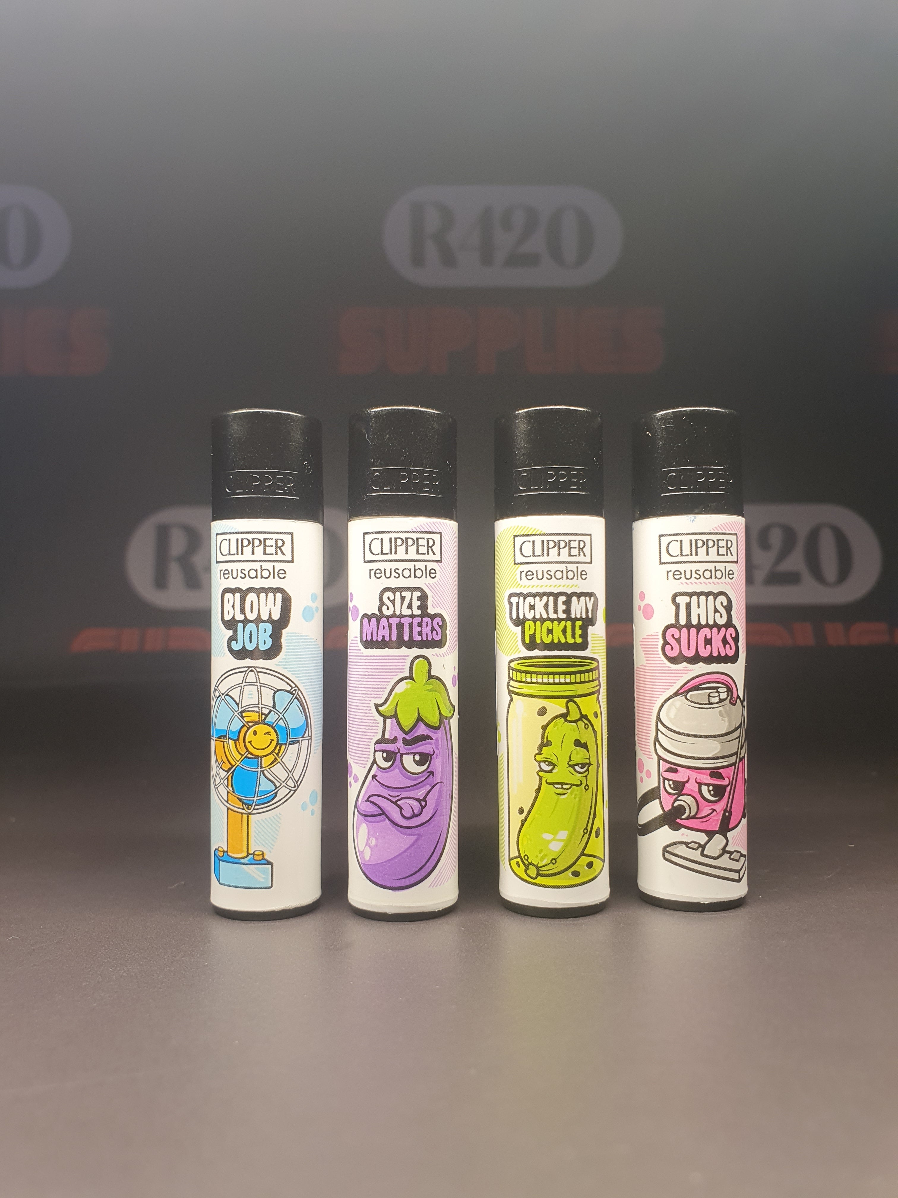 Clipper Lighter - P0rn Slogan 8
