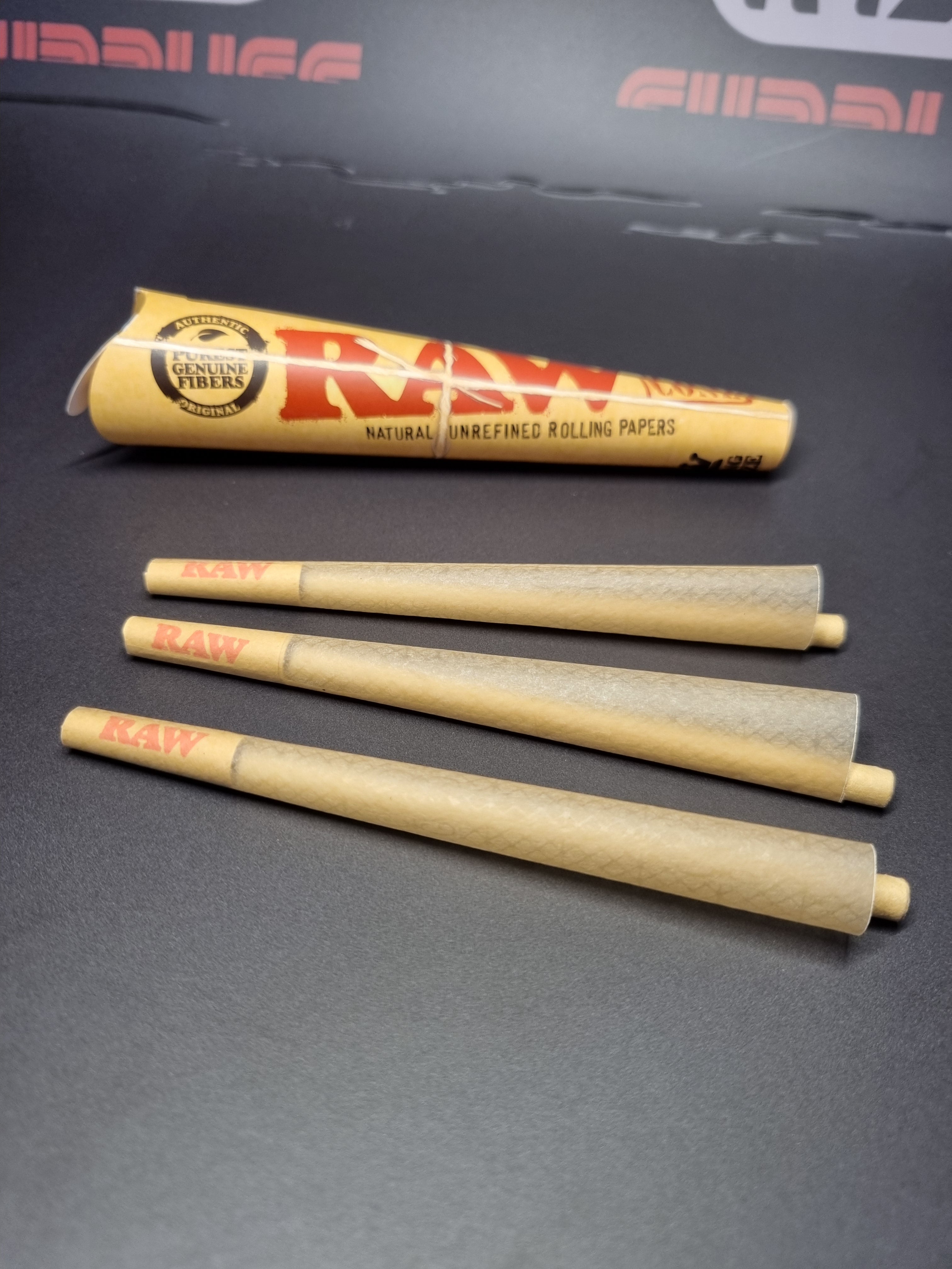 RAW Classic Kingsize Cones - 3 Pack
