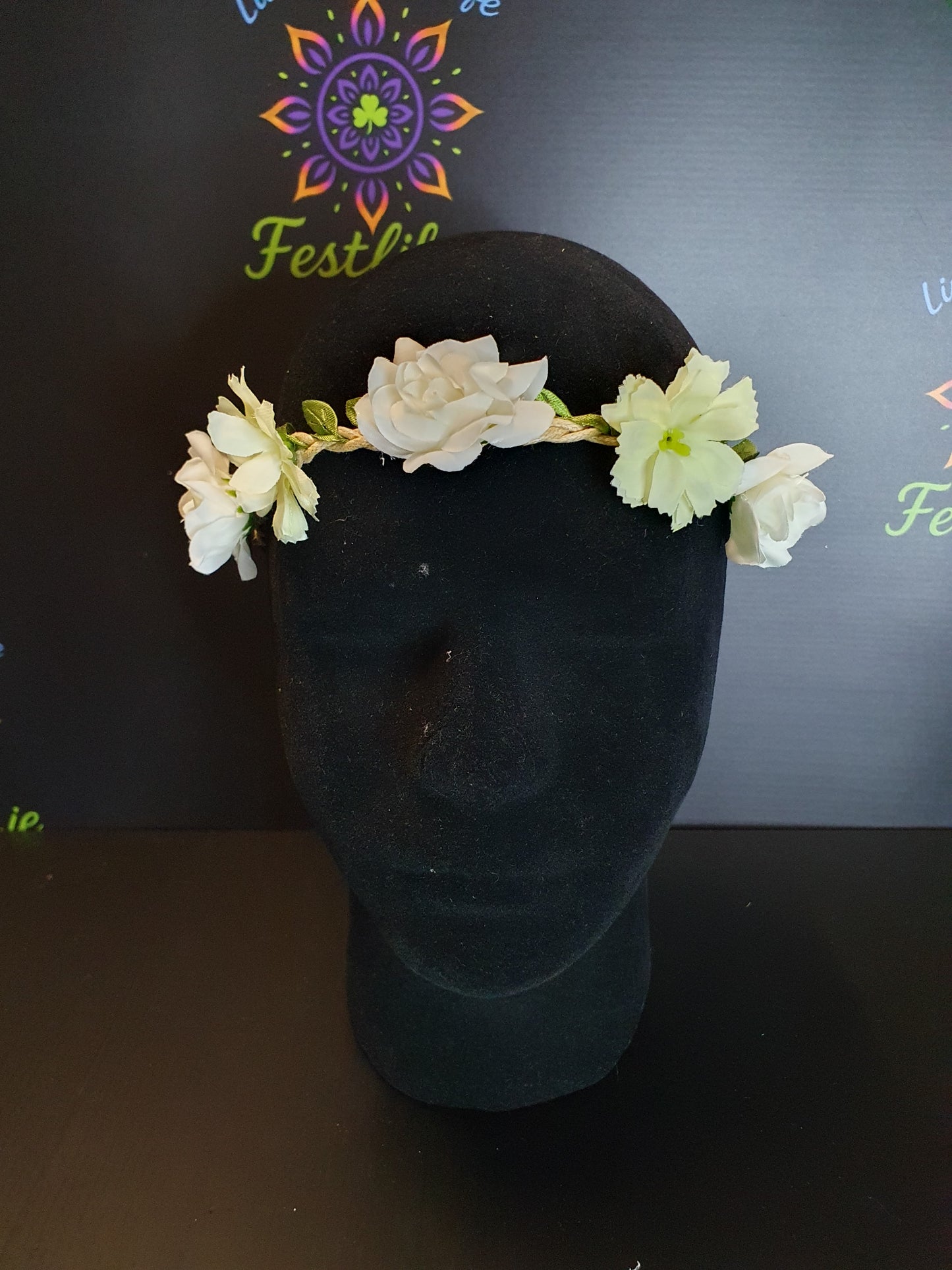 Boho Flower Crown Headband β 6 Colours Available