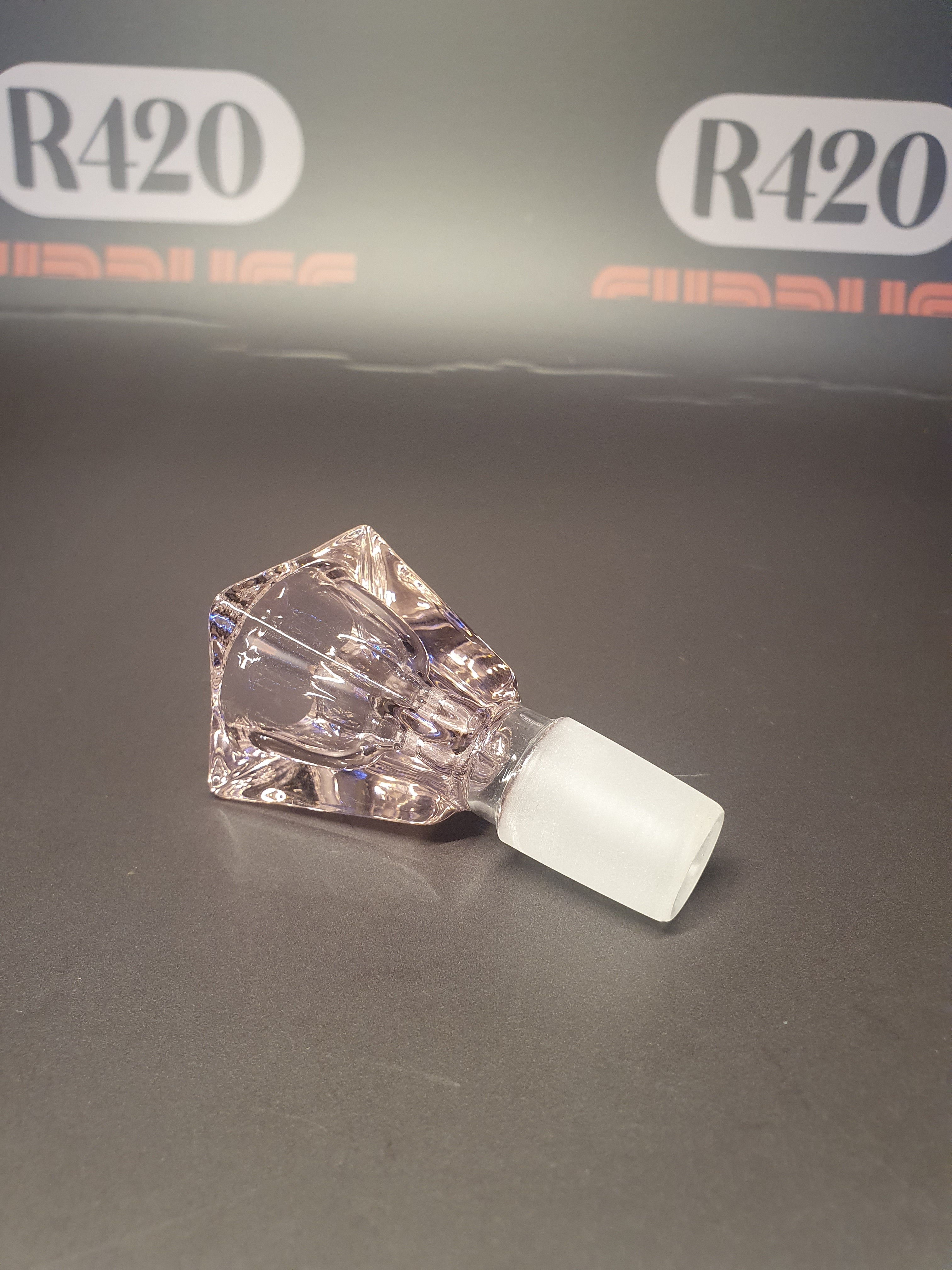 Pink Cube Bowl - 18mm Male