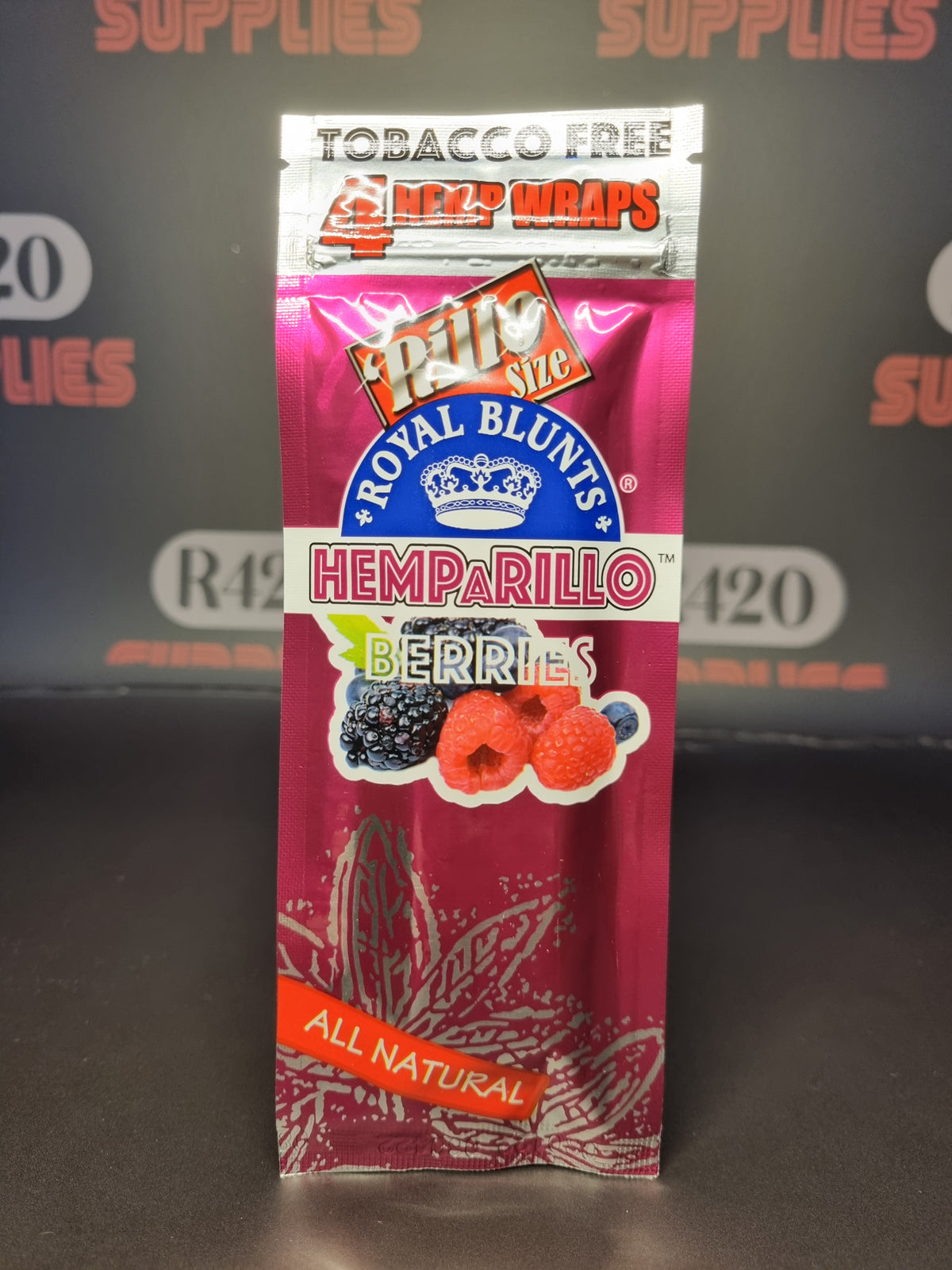 Hemparillo 4-pack hennepblunts - Bessen