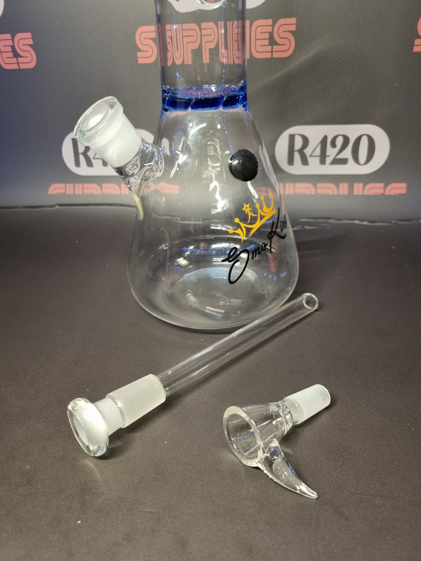 SmoKing Glass Bong - H: 45cm