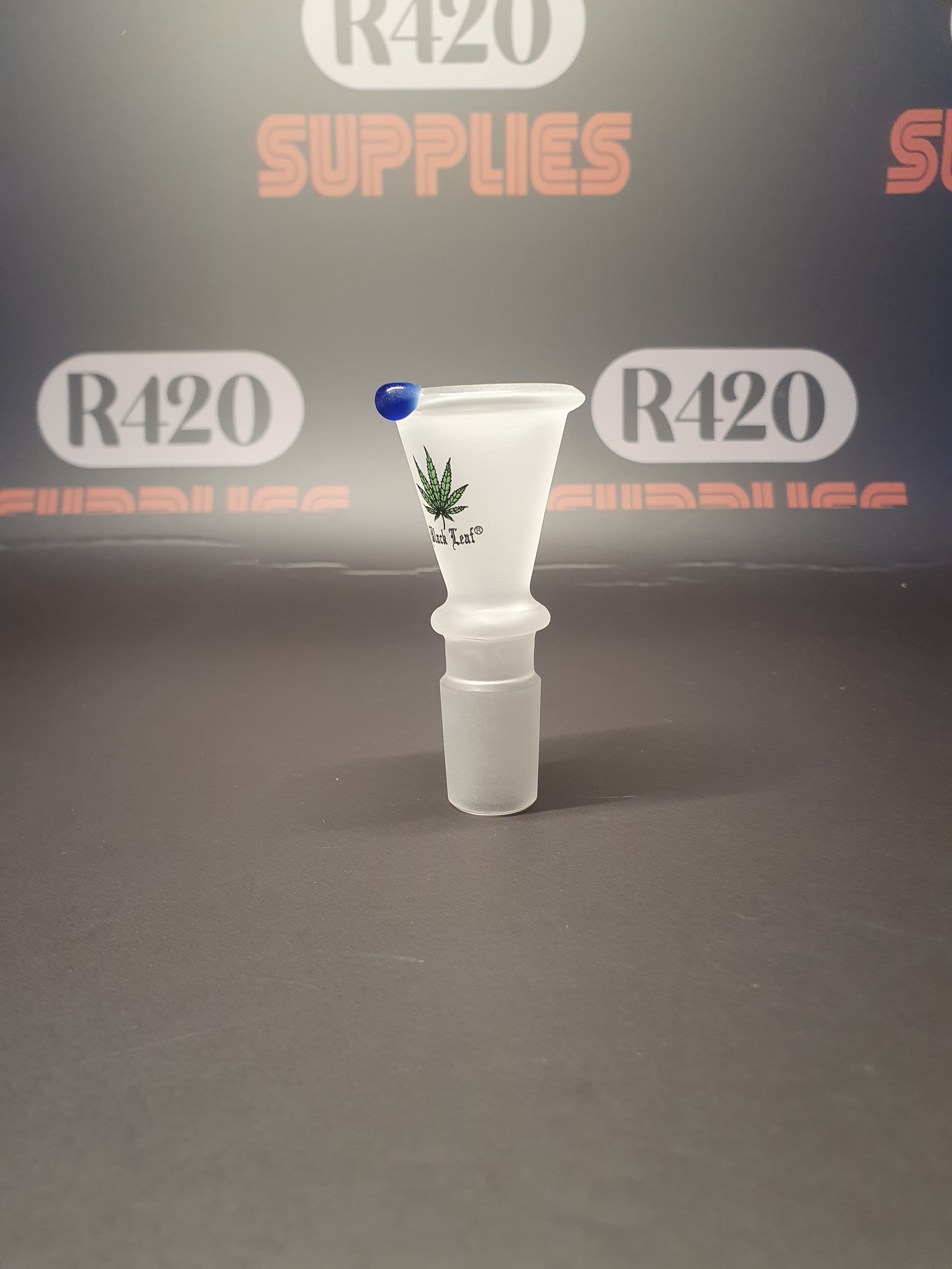 Glass Bowl - 18mm Male - Funnel Type - Frosted