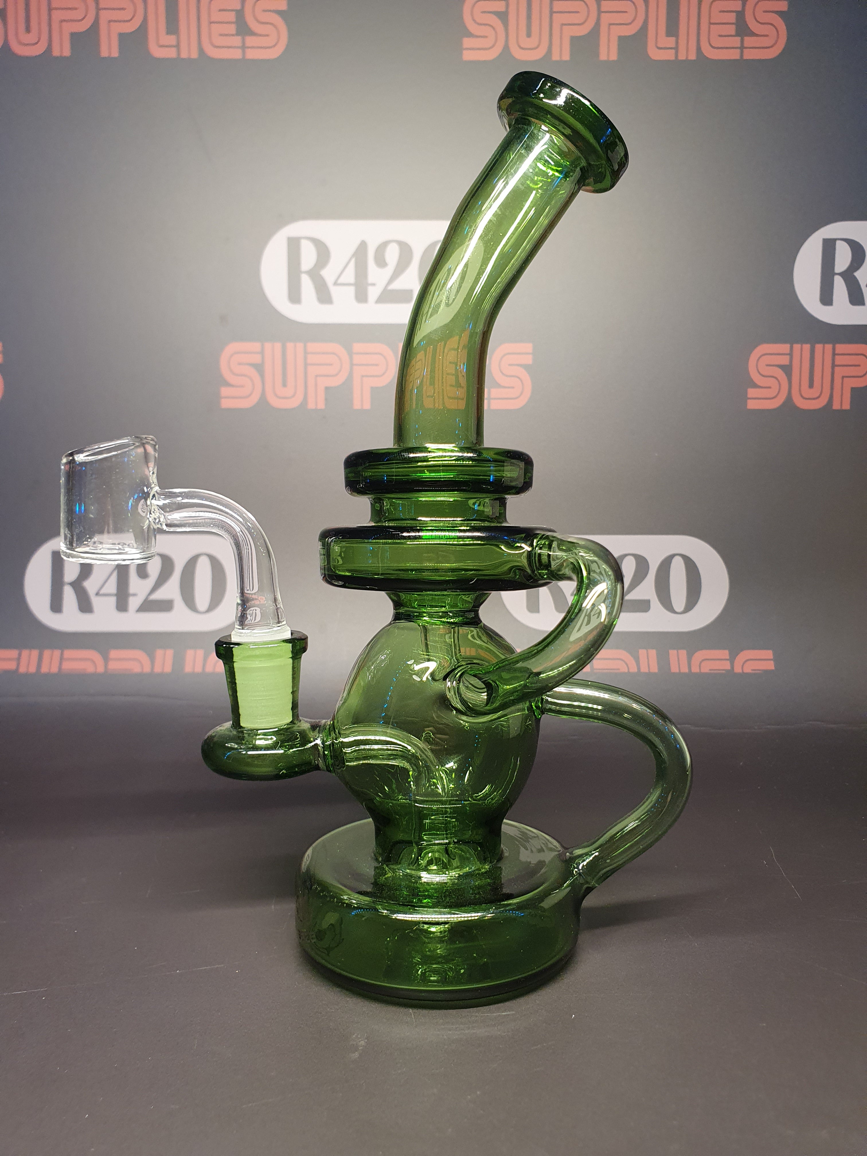 BLAZE Recycler Bong + Banger