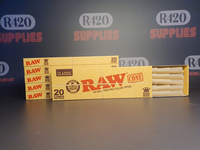 RAW Kingsize Cones Bulk Pack (6)