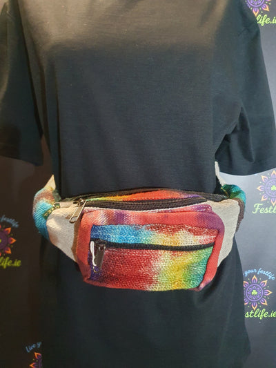 Handgemaakte Hennep Tie-Dye Heuptas