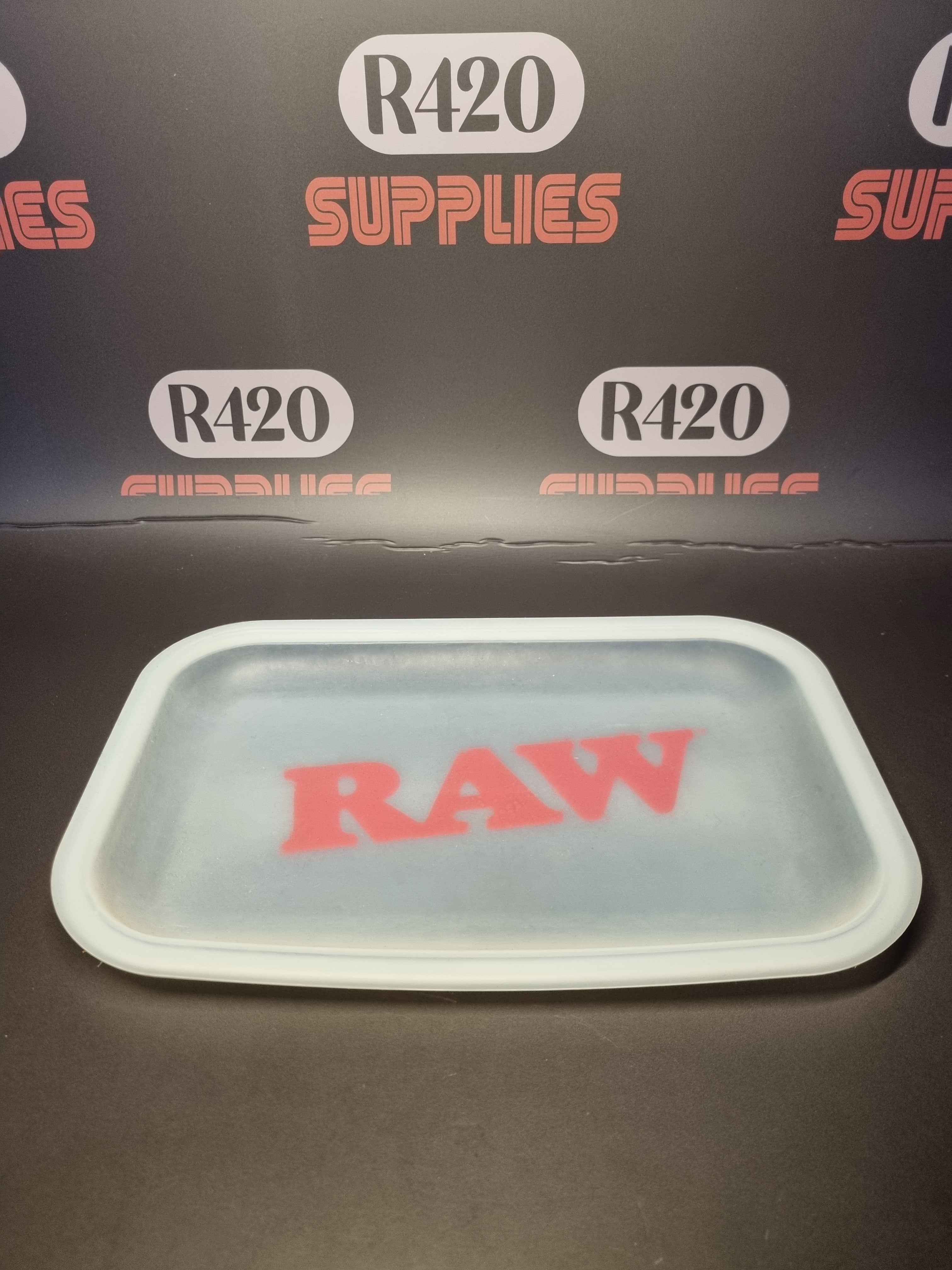 RAW Metal Dab Rolling Tray - Silicon Cover - Small