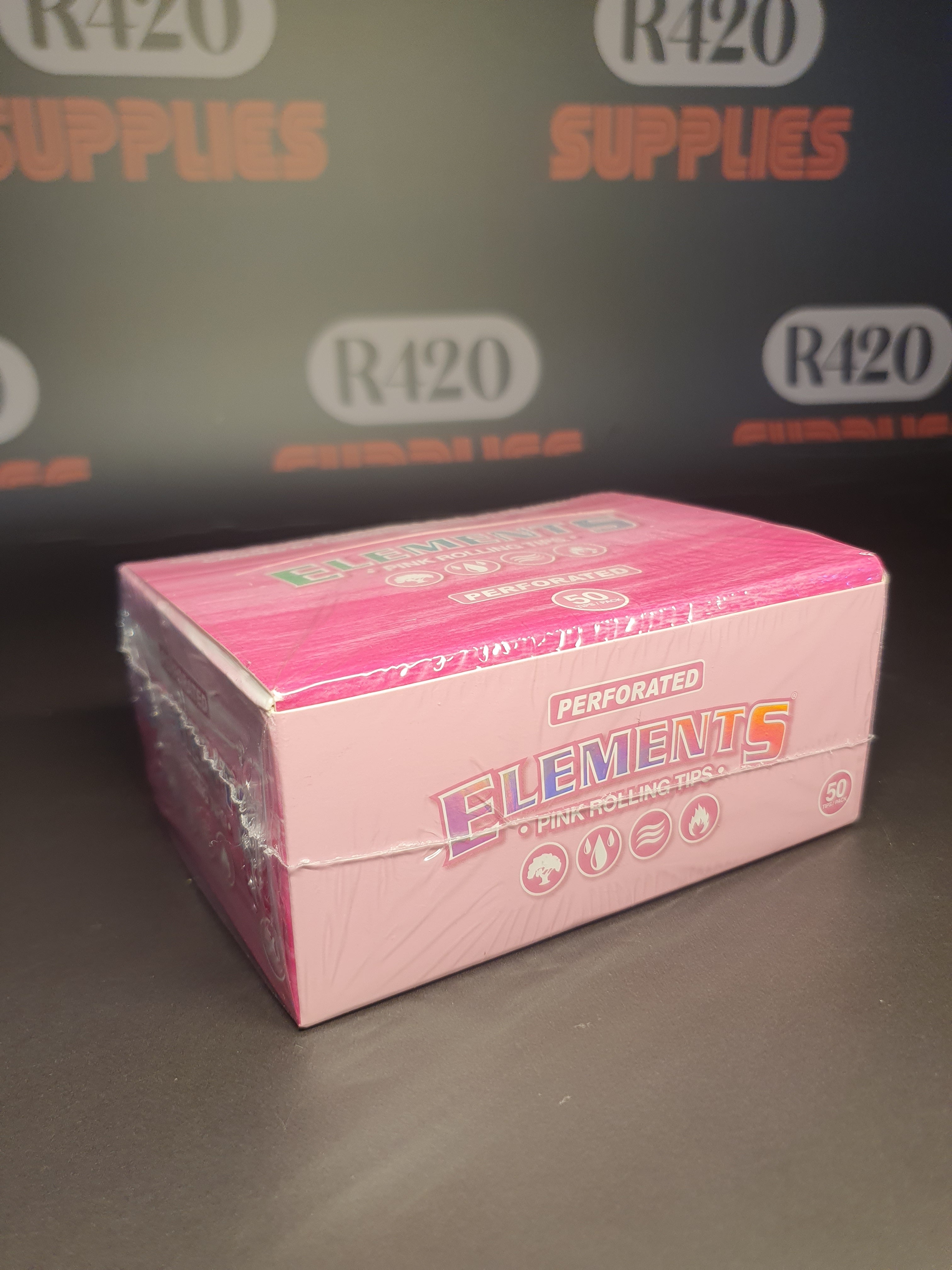 Elements Pink Tips - Perforated