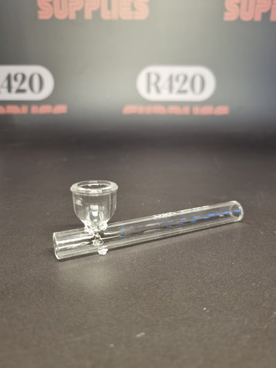 Glass Shotgun Pipe with Screens