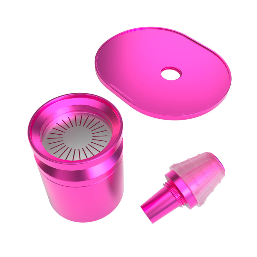 Stündenglass Gravity Hookah 360 Degrees Vaporizer - Pink