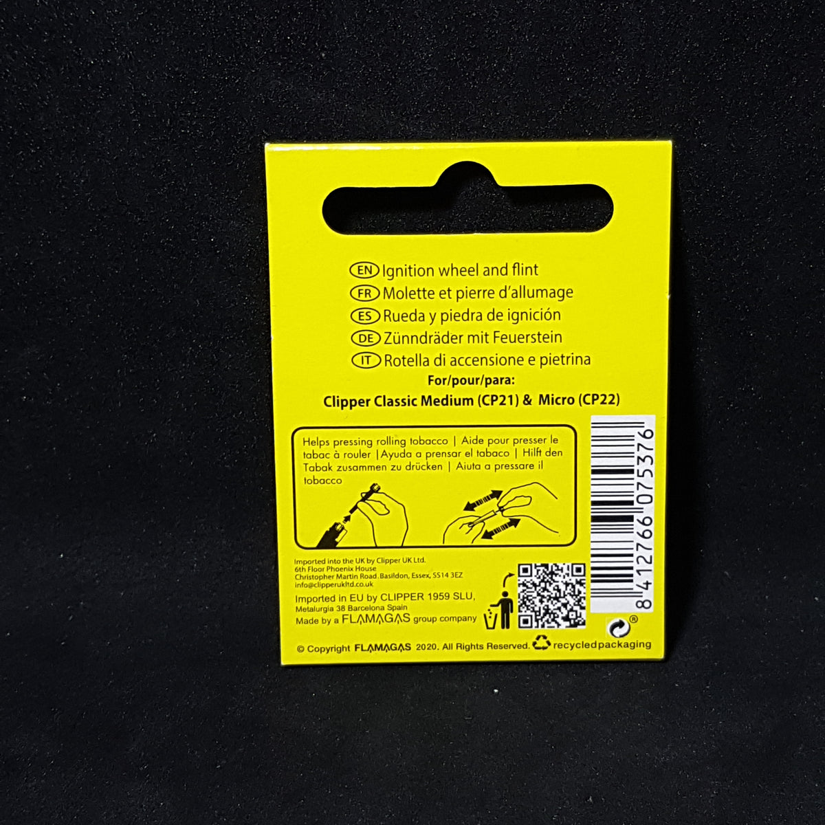 Clipper Lighter Flints 3 Pack Complete Wheels R420 Supplies