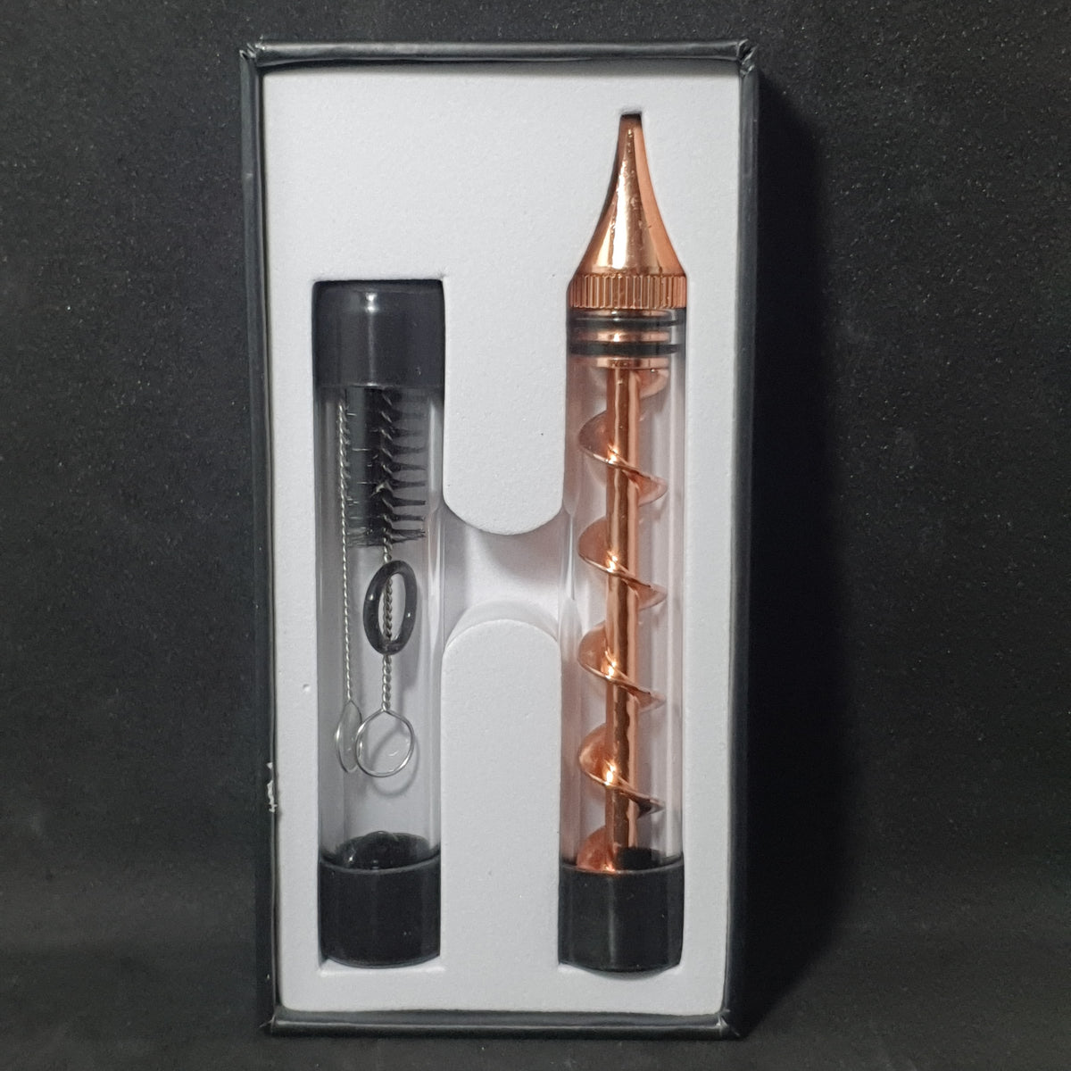 Twist Pipe Glass Blunt Gold R420 Supplies