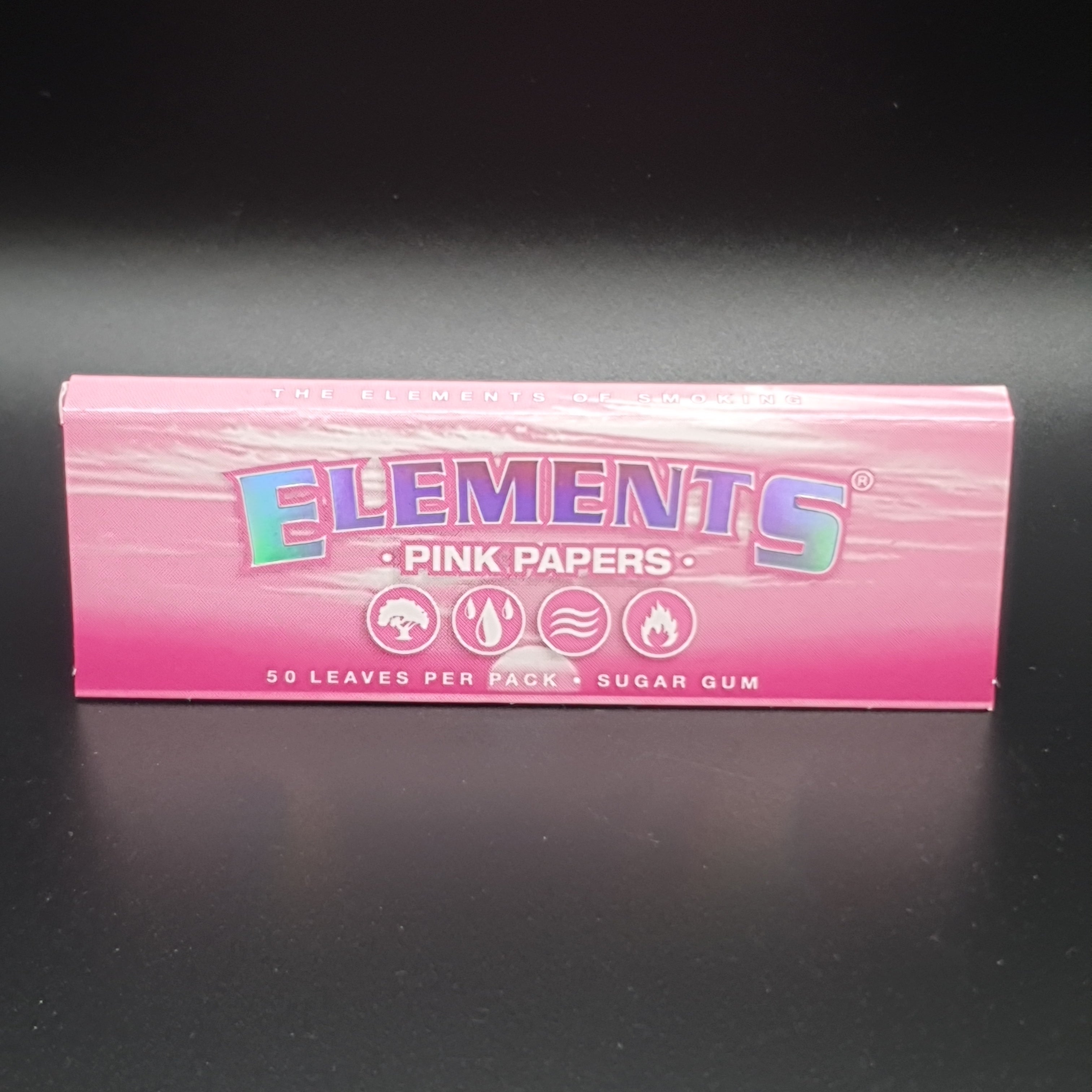 Elements Pink 1 1/4 - Ultra Thin Papers