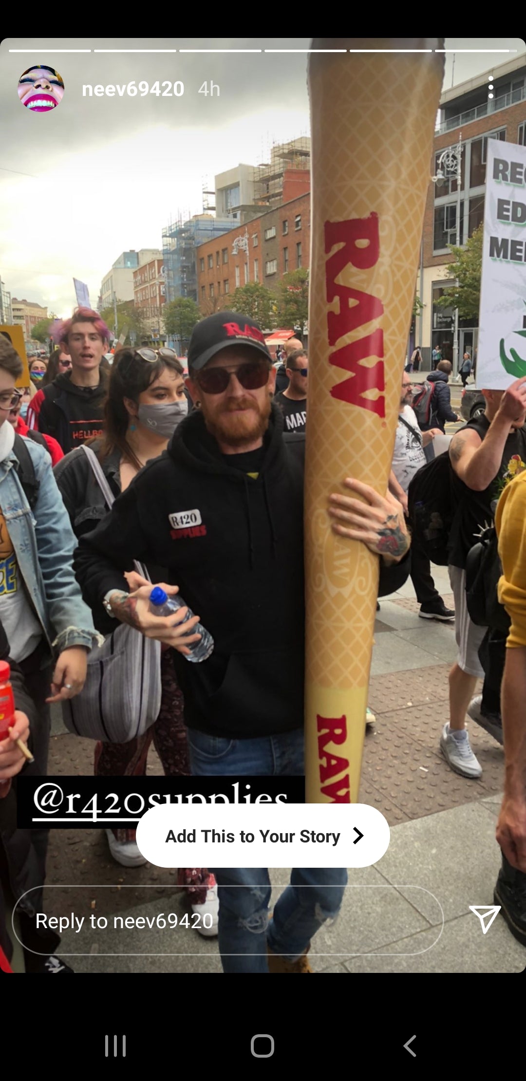 RAW Inflatable Joint - Large - 182cm