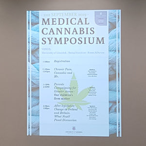 Medical Cannabis Symposium on September 21st 2019 in University of Limerick