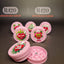 Bud Love 2 Piece Plastic Grinder - Pink