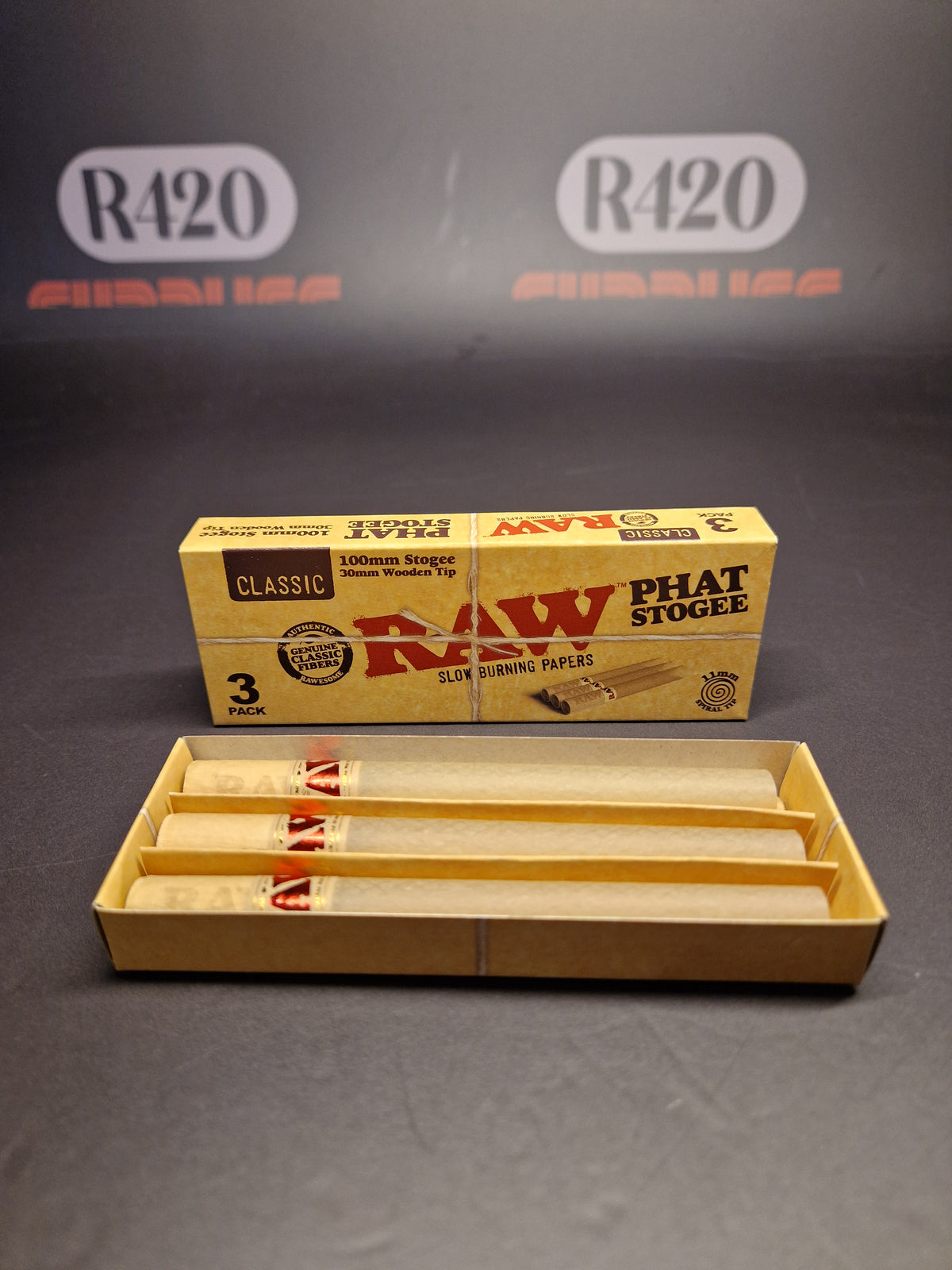 RAW DLX Glazen Tip Cones