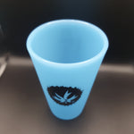 PieceMaker "Kommuter with Silipint" Cup Bong - Blue - H160mm