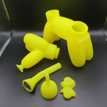 PieceMaker "K9" Silicone Water Pipe - Yellow