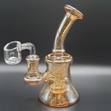 Amsterdam Bronze Bubbler Dab Rig - H:15cm
