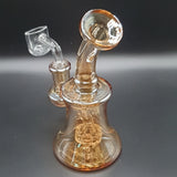 Amsterdam Bronze Bubbler Dab Rig - H:15cm