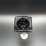 Black Cube Bowl - 18mm Male