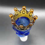 Blue Skull Crown Bowl - 18mm Male